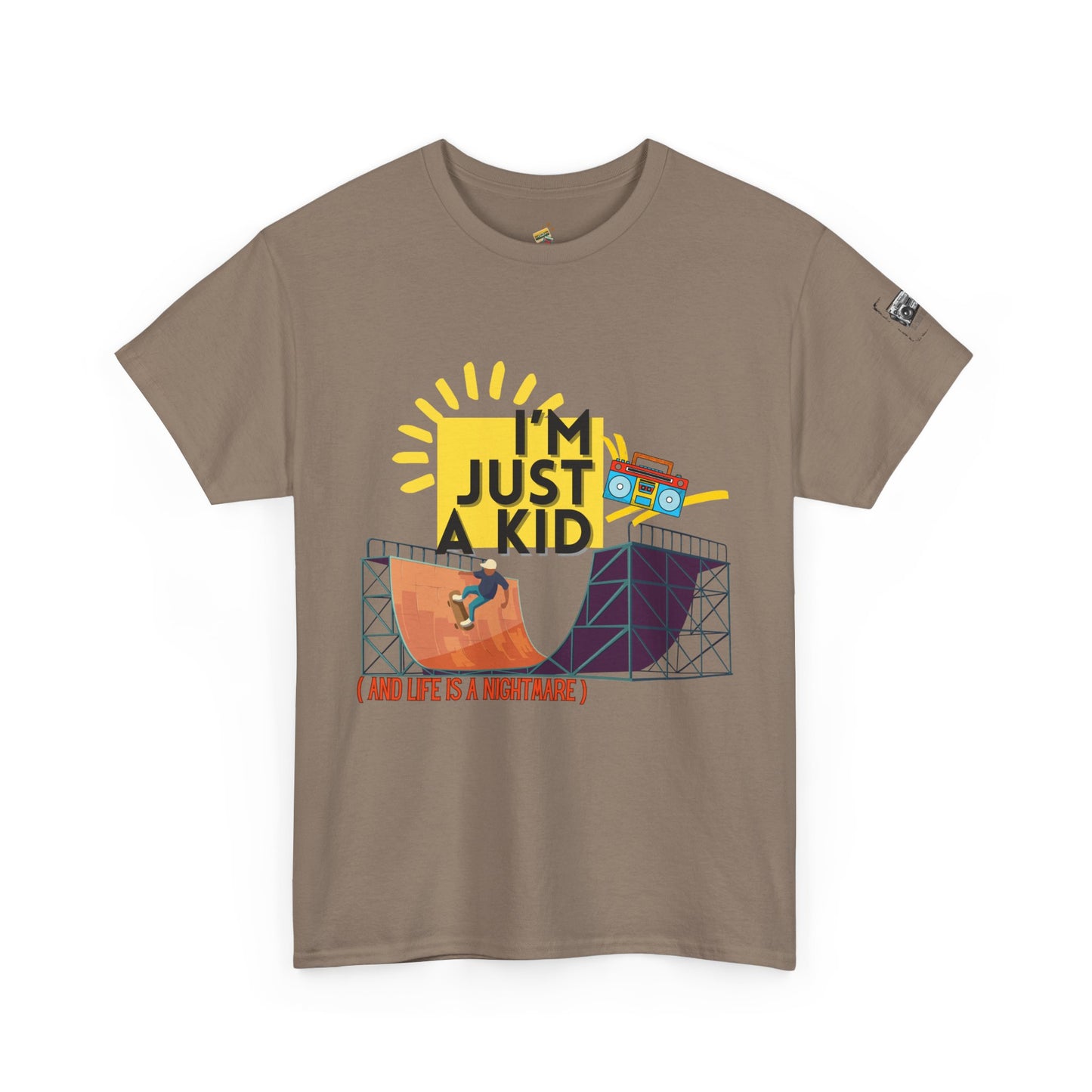 “I’m Just a Kid” – 90s Pop Punk Throwback Tee - Perfect for Concerts, Parties, Casual Wear, Outdoor Activities, Gifts - Mixtape Hearts