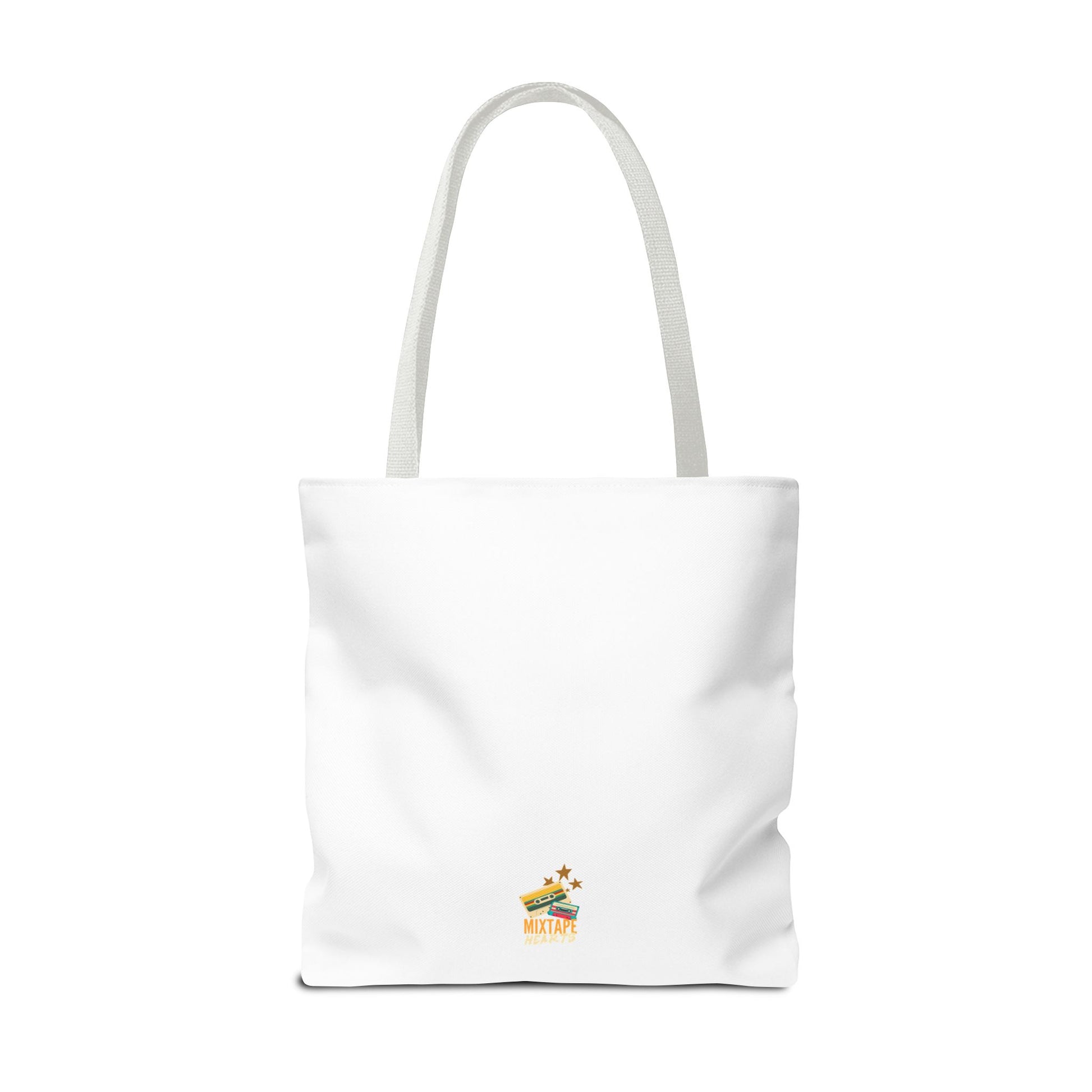 My Playlist Was My Diary – Emotional Era Tote Bag - AOP, Fun and Stylish, Perfect for Music Lovers, Gift for Friends, Everyday Use, Beach Bag, Eco-Friendly - Mixtape Hearts