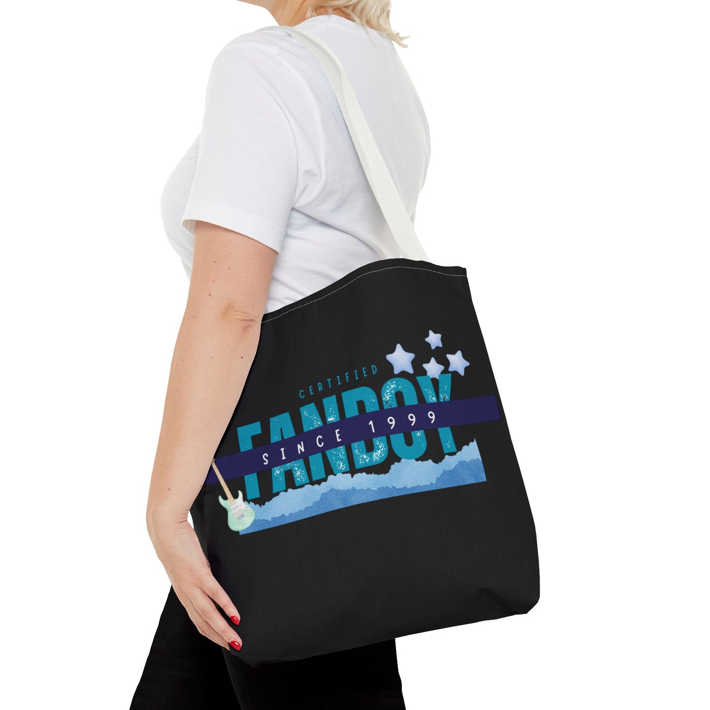 Certified Fanboy Since 1999 – Pop Music Tote Bag – Nostalgic Music Tote - Mixtape Hearts