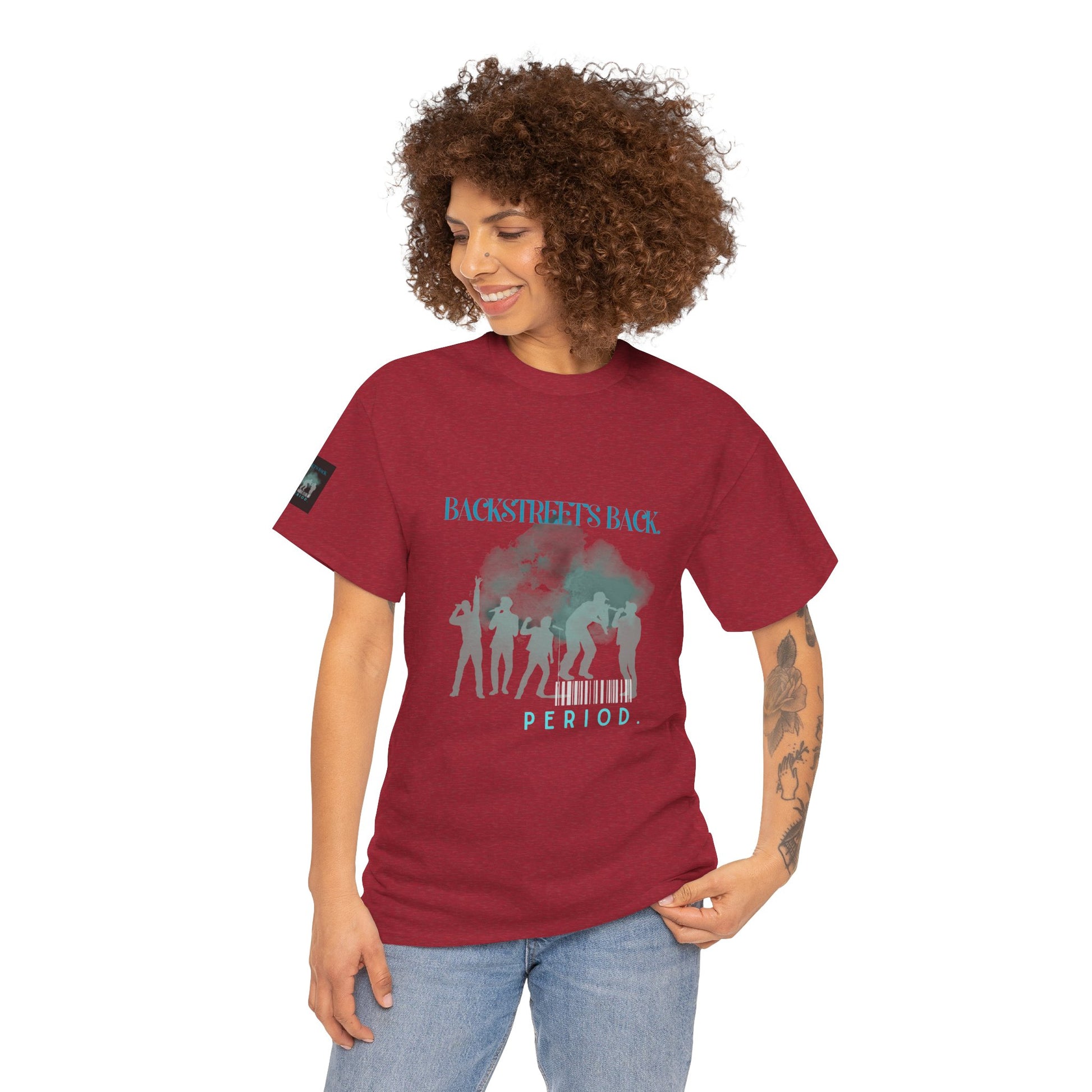 90s Pop Nostalgia Unisex Tee - Backstreet's Back Design - Mixtape Hearts