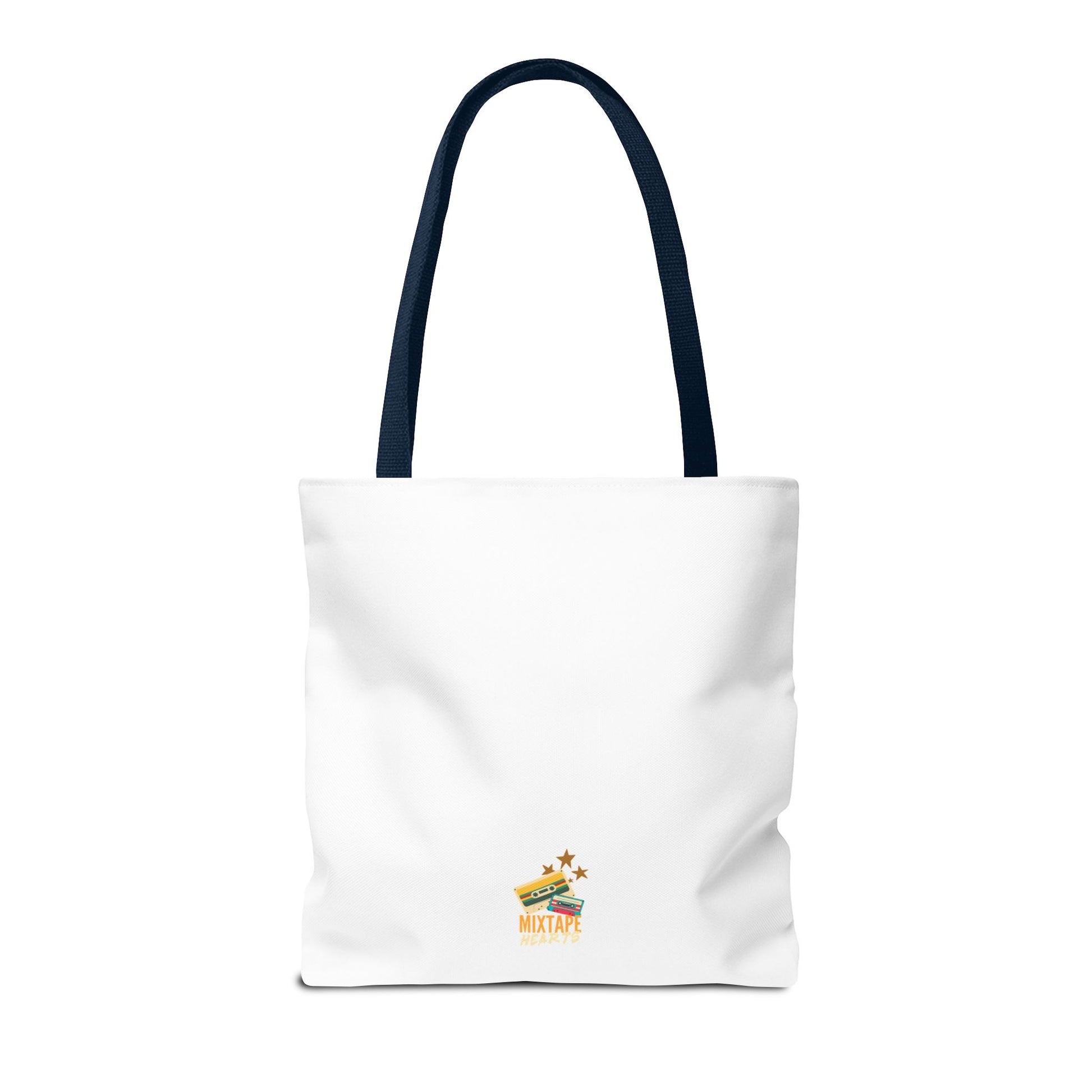 Certified Fanboy Since 1999 – Pop Music Tote Bag– Nostalgic Music Tote, Cute Tote, Gift for Fangirls, Fan Merchandise, Artsy Bag, AOP Design - Mixtape Hearts