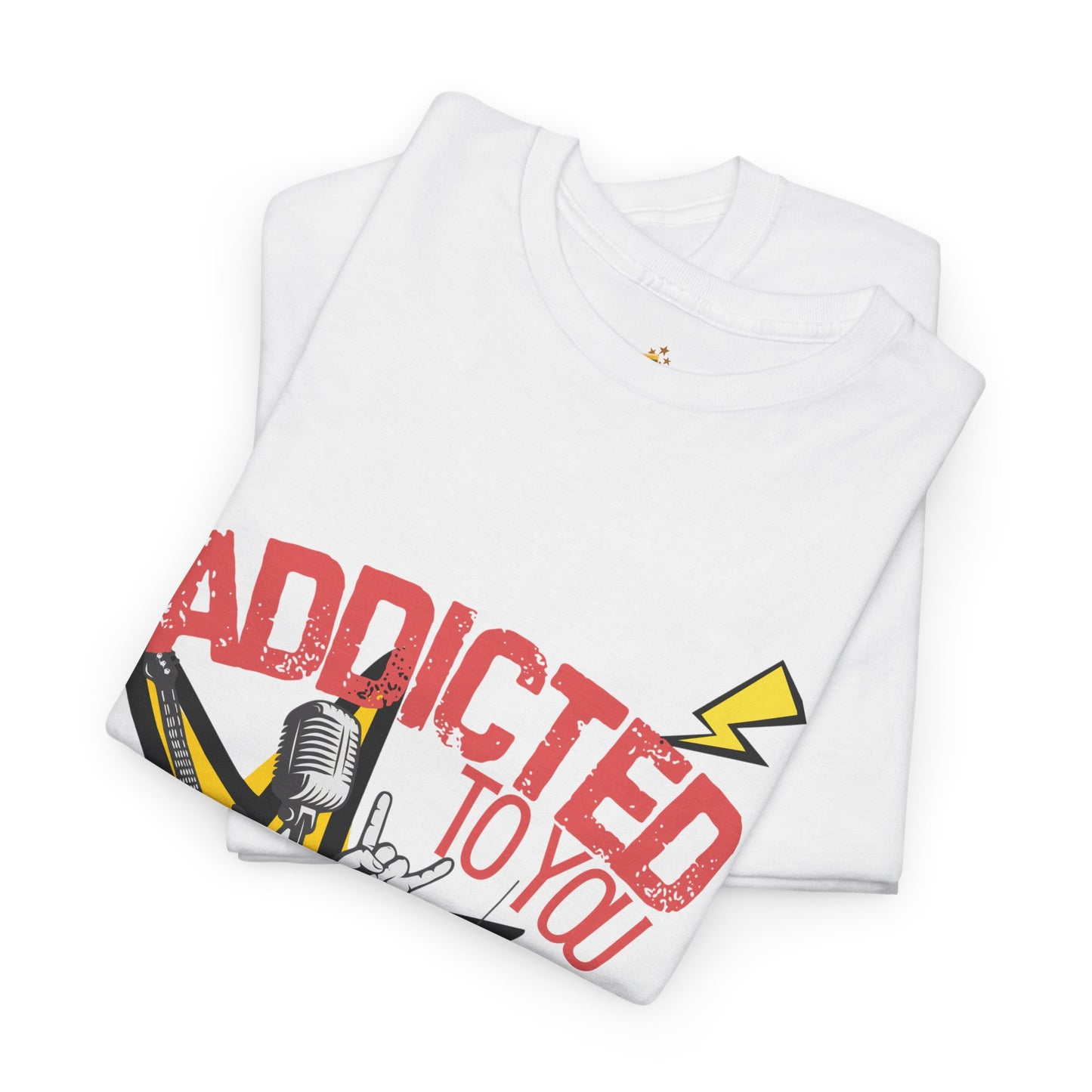 "Addicted to You" – Sad Songs & Soft Cotton Tee | Casual Graphic Tee, Gift for Music Lovers, Trendy Streetwear, Comfortable Everyday Wear, [...] - Mixtape Hearts