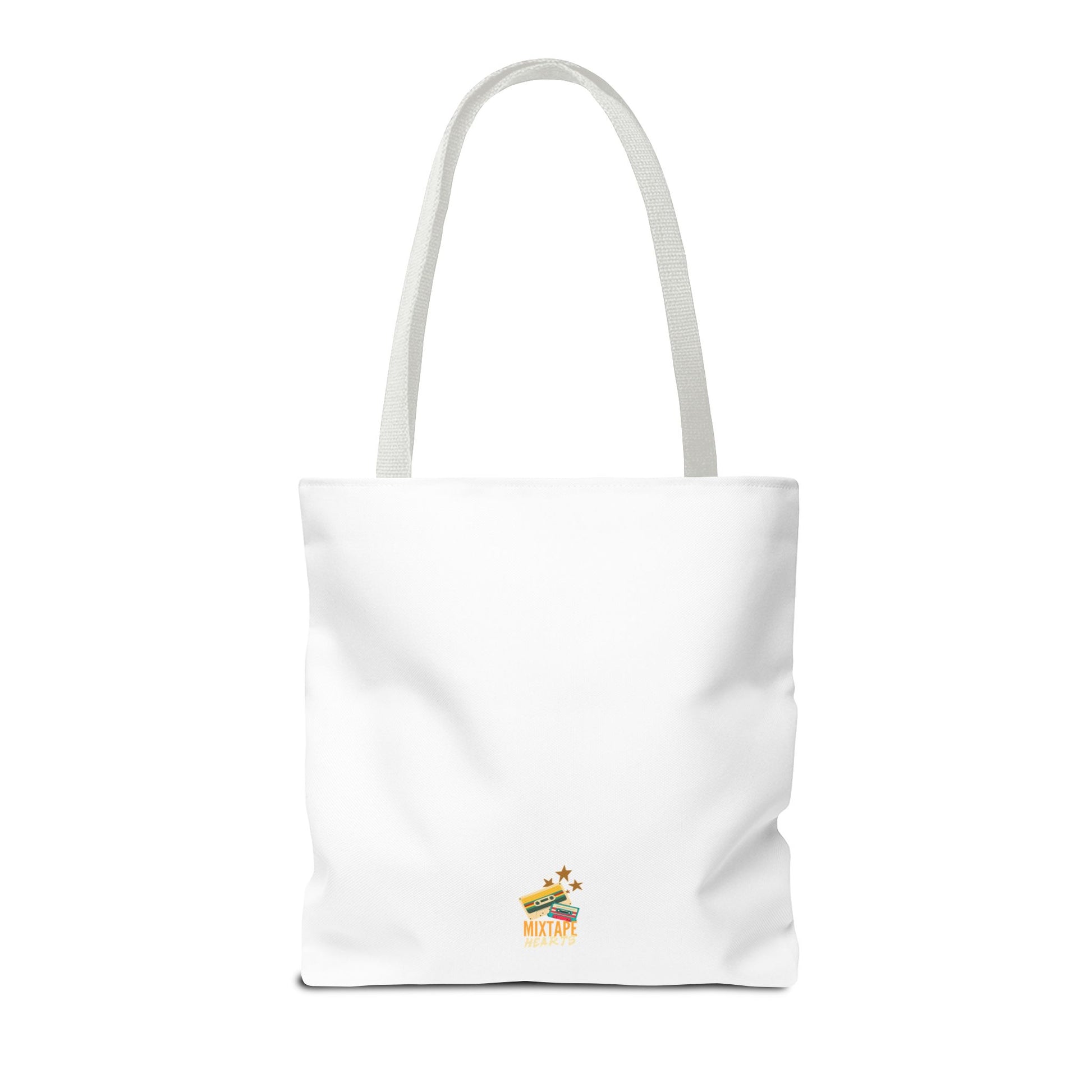 Emo Phase Lifestyle – Emotional Era Tote Bag - AOP, Fun and Stylish, Perfect for Music Lovers, Gift for Friends, Everyday Use, Beach Bag, Eco-Friendly - Mixtape Hearts