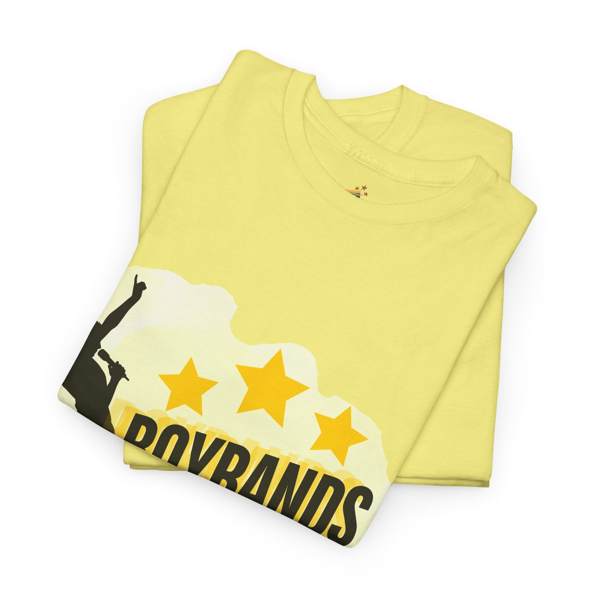 Boybands Raised Me Better Than School – Retro Fan Tee – Retro Pop Music Tee, Casual Tee, Graphic T-Shirt, Gift for Fans, Summer Wear, Everyday Comfort - Mixtape Hearts