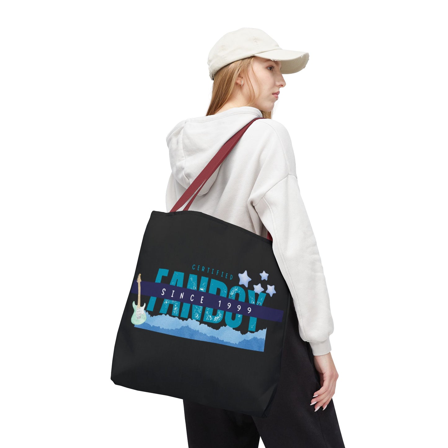 Certified Fanboy Since 1999 – Pop Music Tote Bag – Nostalgic Music Tote - Mixtape Hearts