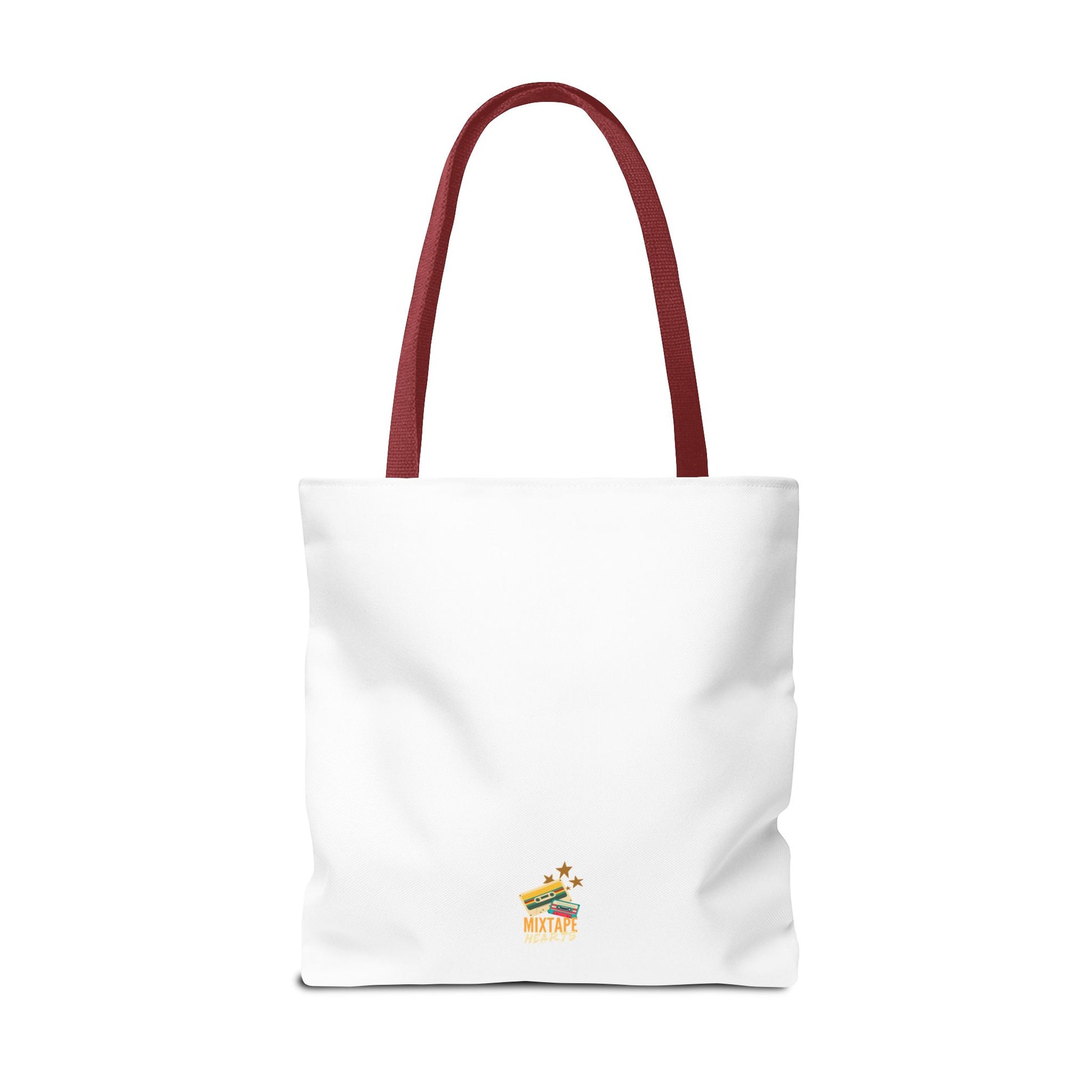 Pop Punk Princess Vibes – Loud & Cute Tote Bag– Emotional Era Tote Bag - AOP, Fun and Stylish, Perfect for Music Lovers, Gift for Friends, Everyday Use, Beach Bag, Eco-Friendly - Mixtape Hearts