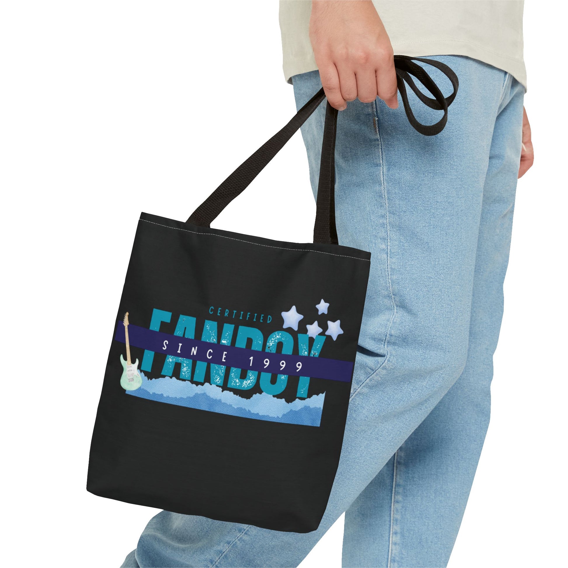 Certified Fanboy Since 1999 – Pop Music Tote Bag – Nostalgic Music Tote - Mixtape Hearts