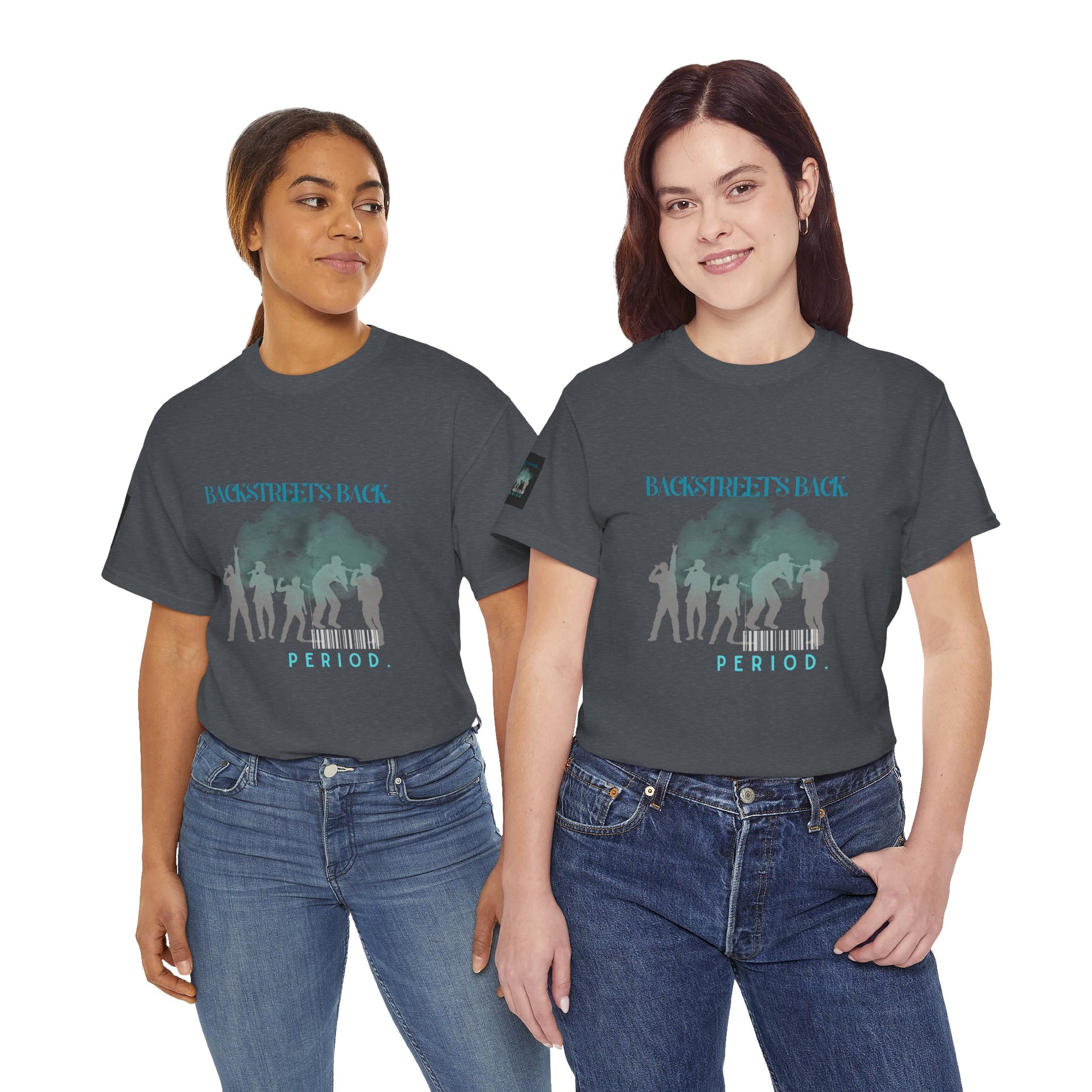 90s Pop Nostalgia Unisex Tee - Backstreet's Back Design - Mixtape Hearts