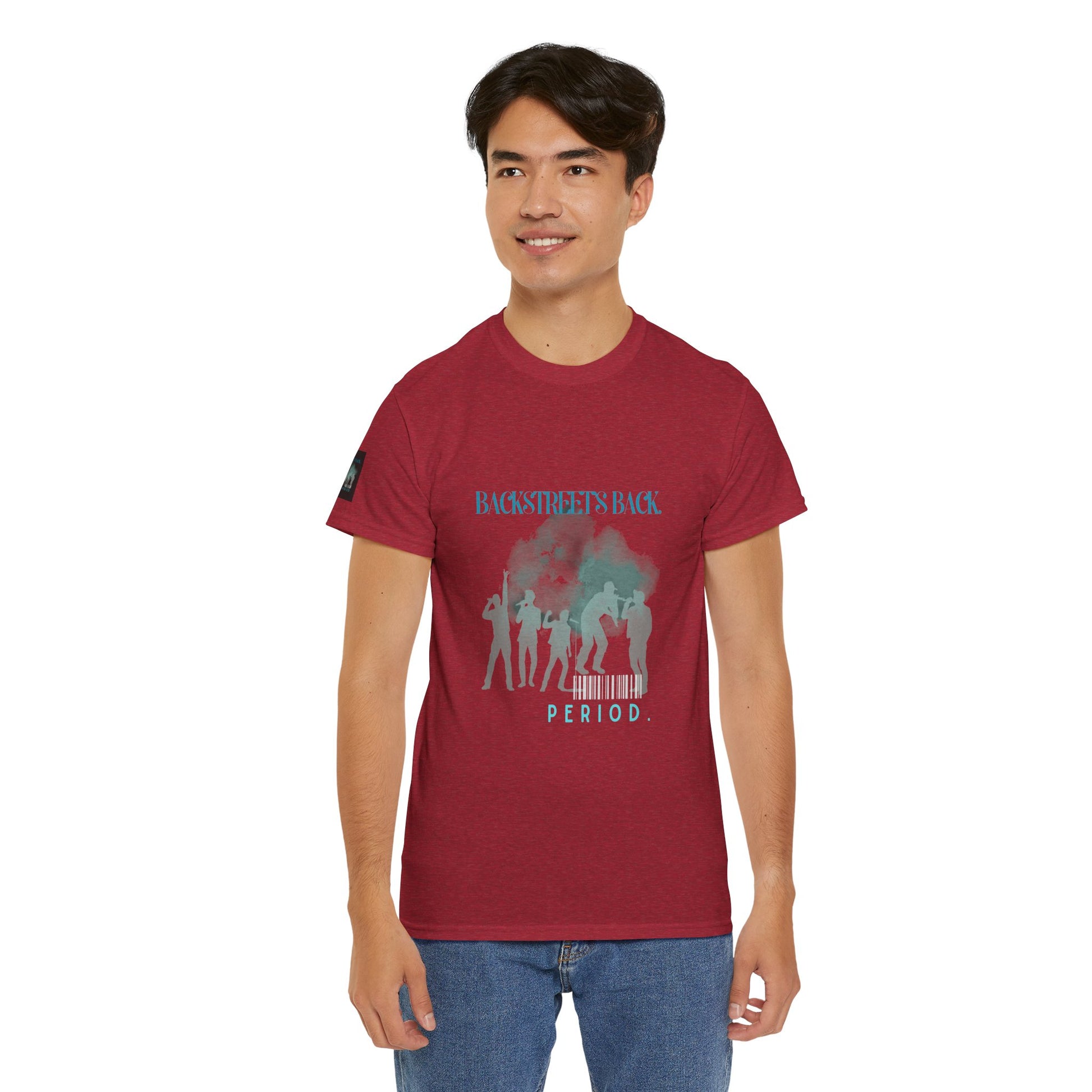 90s Pop Nostalgia Unisex Tee - Backstreet's Back Design - Mixtape Hearts