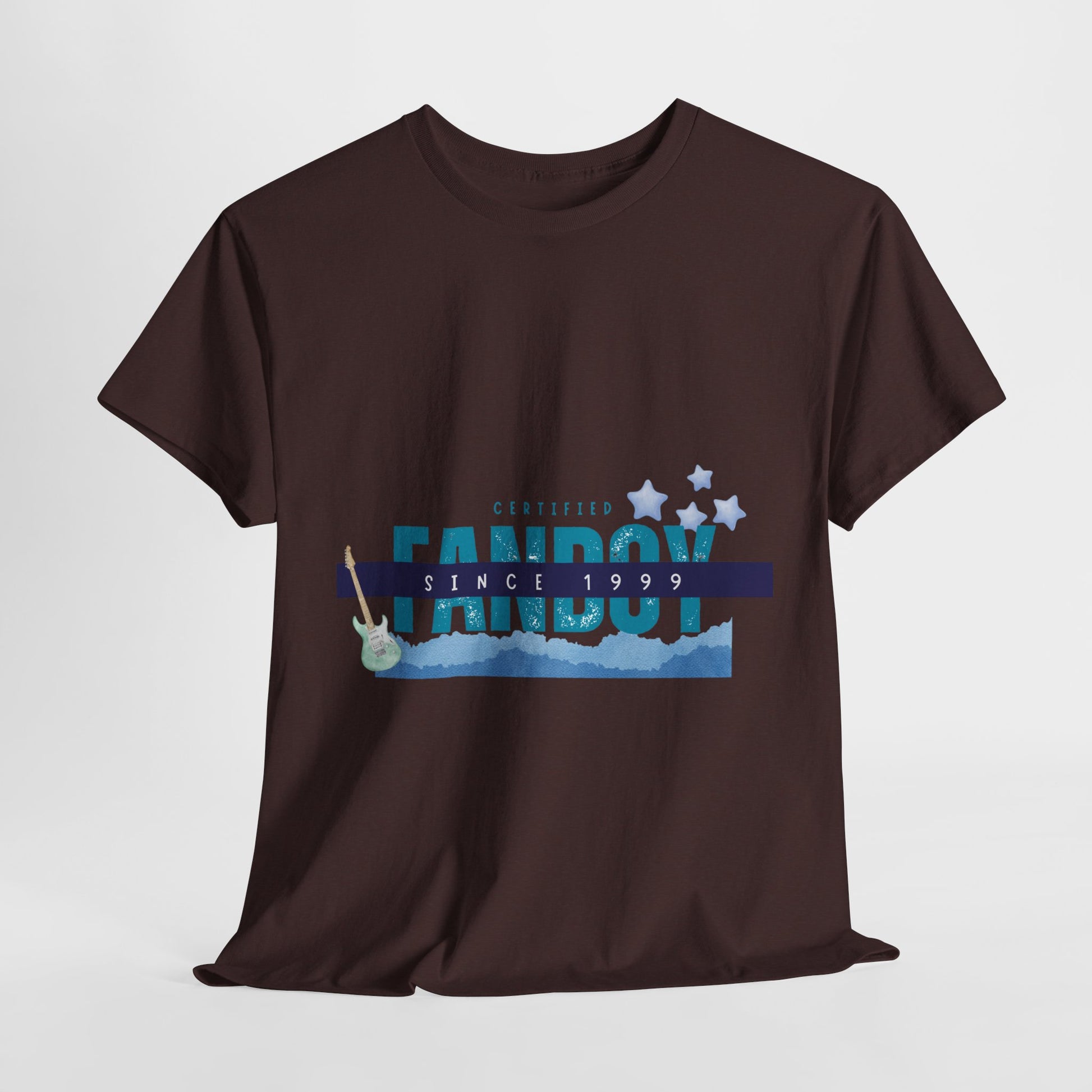Certified Fanboy Since 1999 – Retro Pop Music Tee, Casual Tee, Graphic T-Shirt, Gift for Fans, Summer Wear, Everyday Comfort - Mixtape Hearts