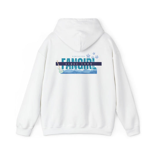 Certified Fangirl Since 1999 – Cozy Retro Hoodie – Stylish Streetwear, Cozy Layering Piece, Unique Graphic Hoodie - Mixtape Hearts