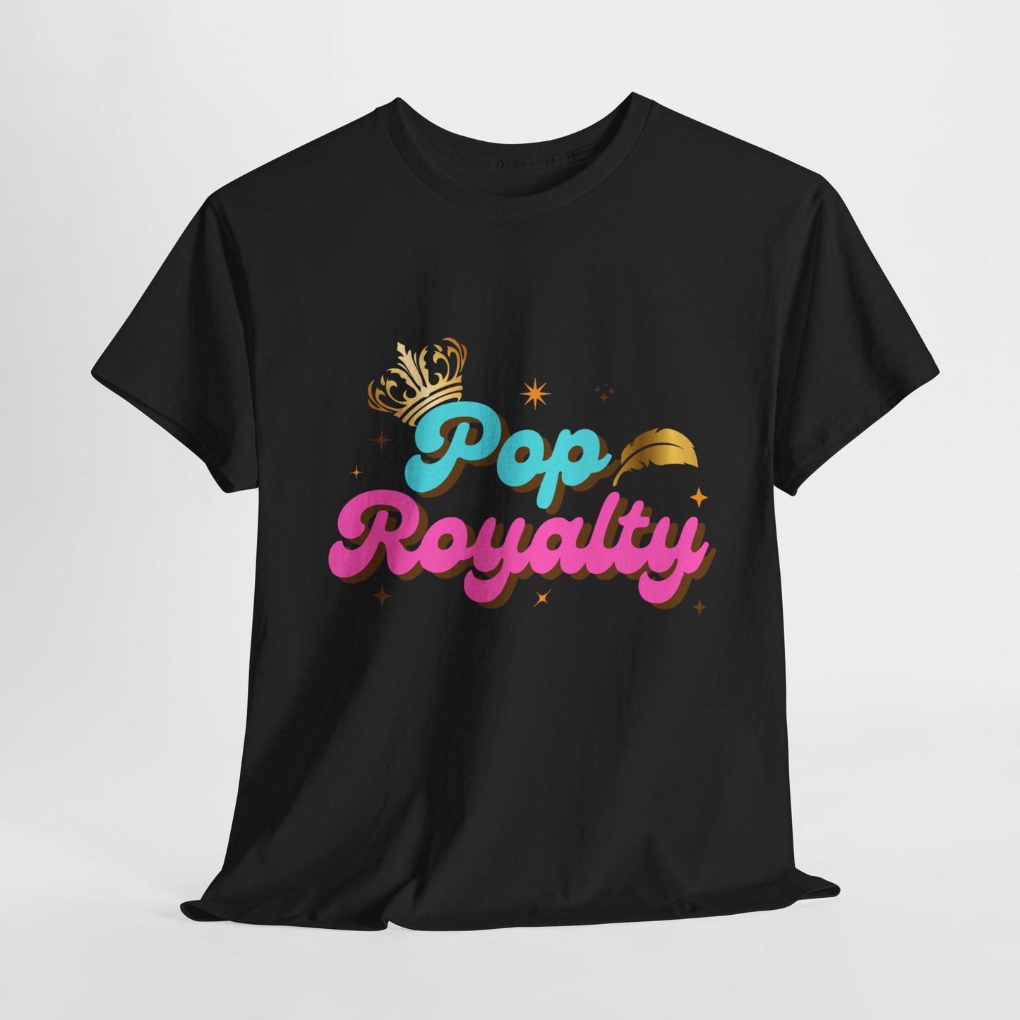 Pop Royalty – Unisex T-Shirt, Retro Pop Music Tee, Casual Tee, Graphic T-Shirt, Gift for Fans, Summer Wear, Everyday Comfort