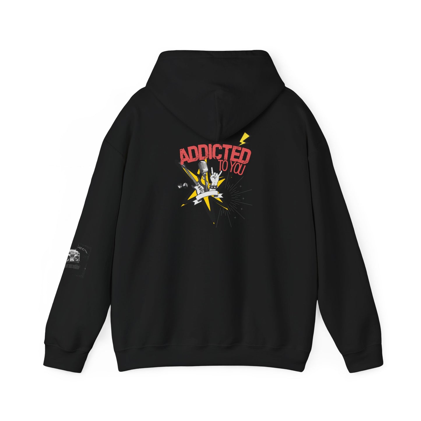 "Addicted to You" – Hoodie for the Lovesick & Lyrical - Addicted to You, Cute Gift for Her, Stylish Streetwear, Cozy Layering Piece, Unique Graphic Hoodie