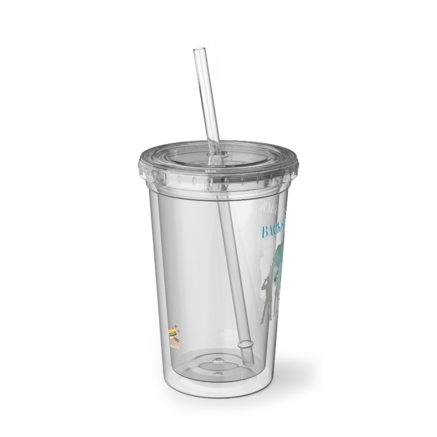 90s Boyband Acrylic Cup with Straw, Great for Parties, Gifts, Summer, Home Decor, Eco-Friendly Drinkware - Mixtape Hearts