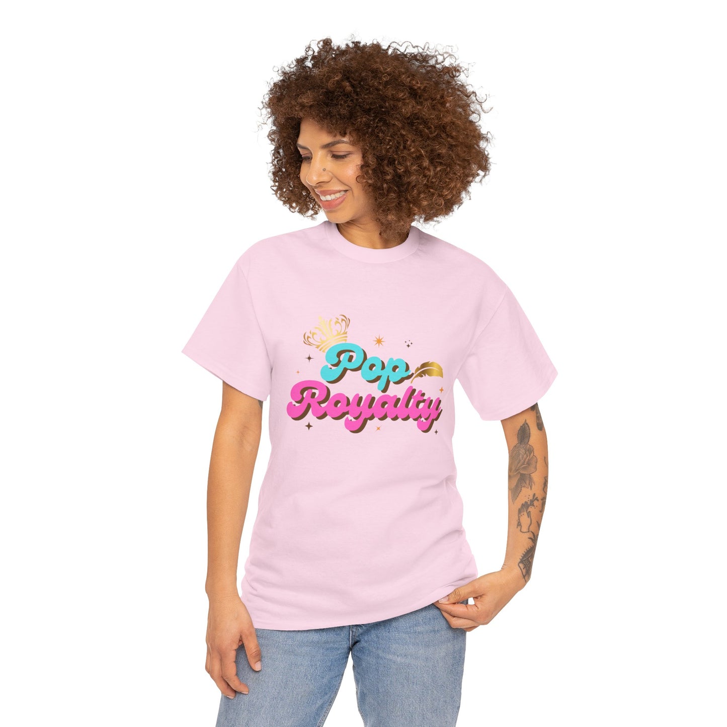 Pop Royalty – Unisex T-Shirt, Retro Pop Music Tee, Casual Tee, Graphic T-Shirt, Gift for Fans, Summer Wear, Everyday Comfort