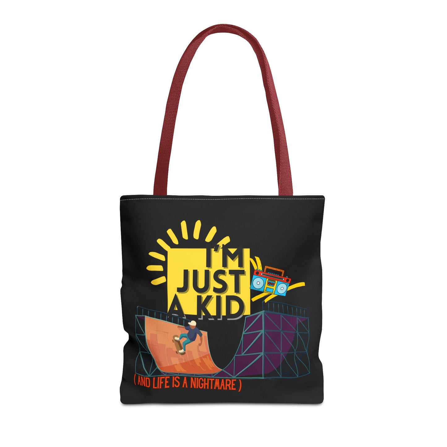 “I’m Just a Kid” Emotional Baggage Tote - Mixtape Hearts