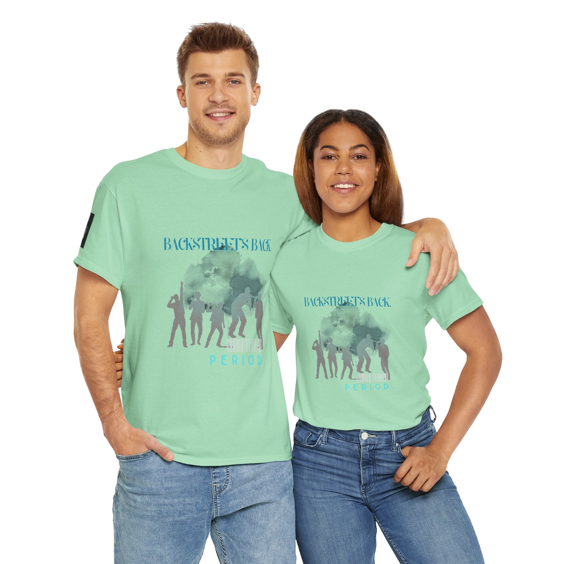 90s Pop Nostalgia Unisex Tee - Backstreet's Back Design - Mixtape Hearts