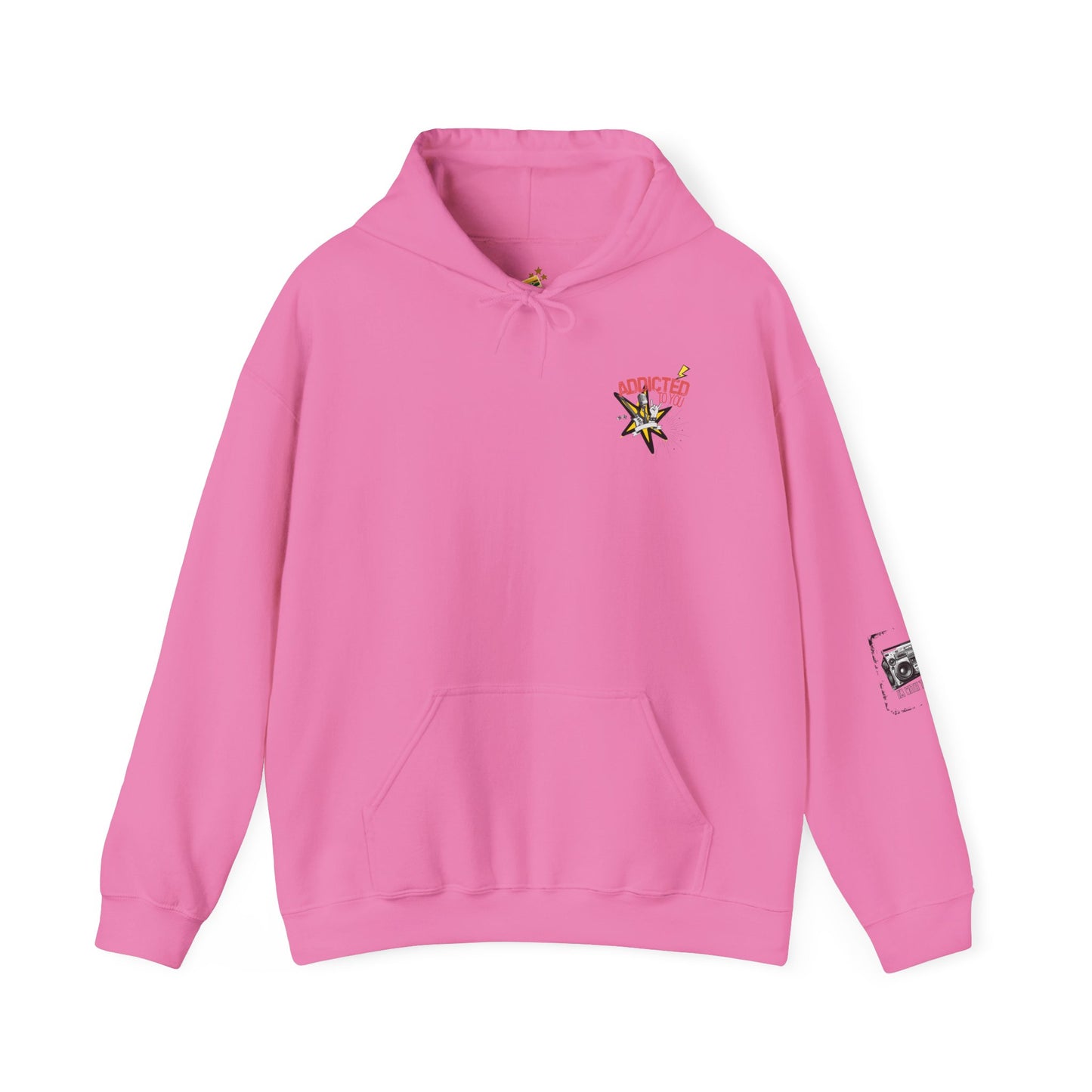"Addicted to You" – Hoodie for the Lovesick & Lyrical - Addicted to You, Cute Gift for Her, Stylish Streetwear, Cozy Layering Piece, Unique Graphic Hoodie