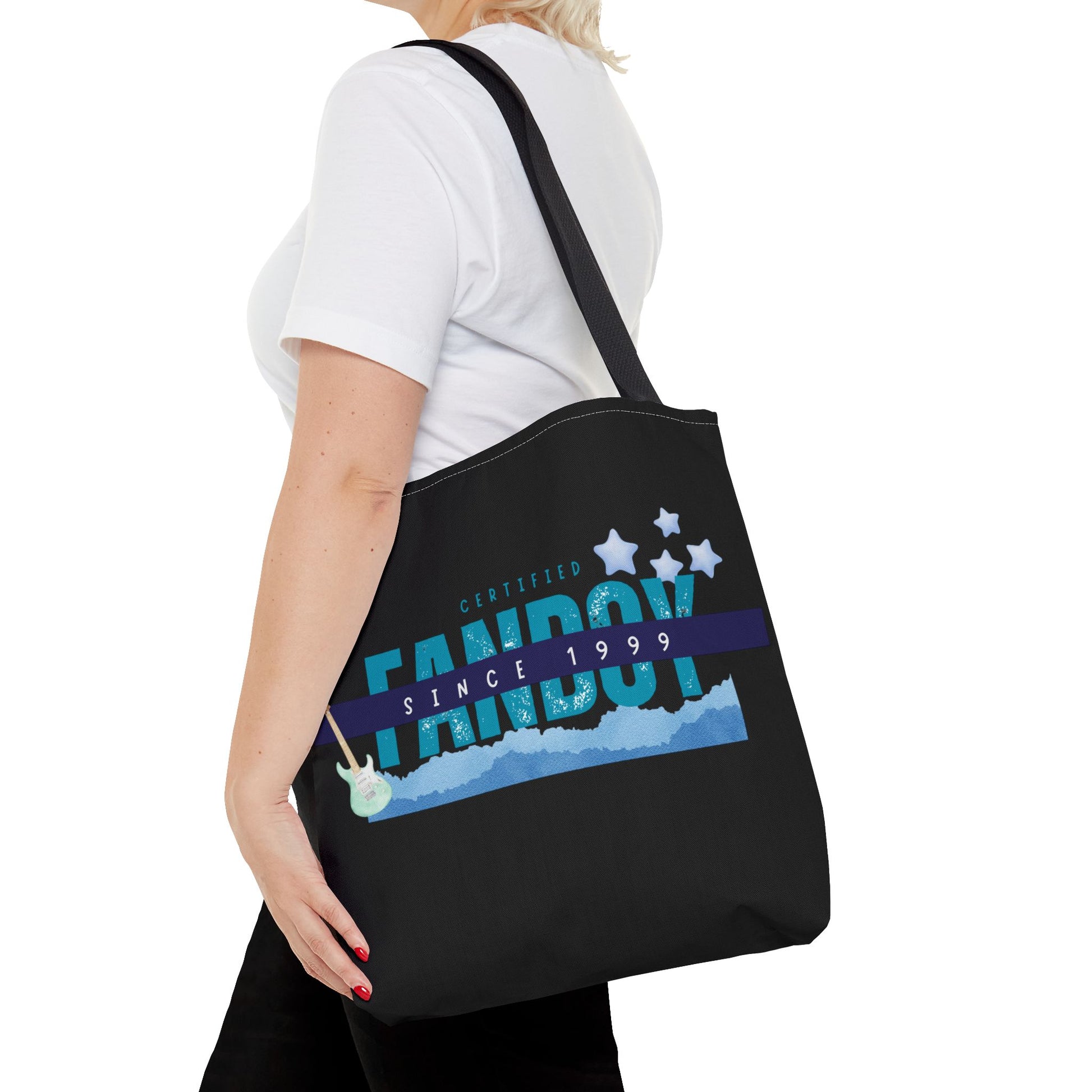 Certified Fanboy Since 1999 – Pop Music Tote Bag – Nostalgic Music Tote - Mixtape Hearts