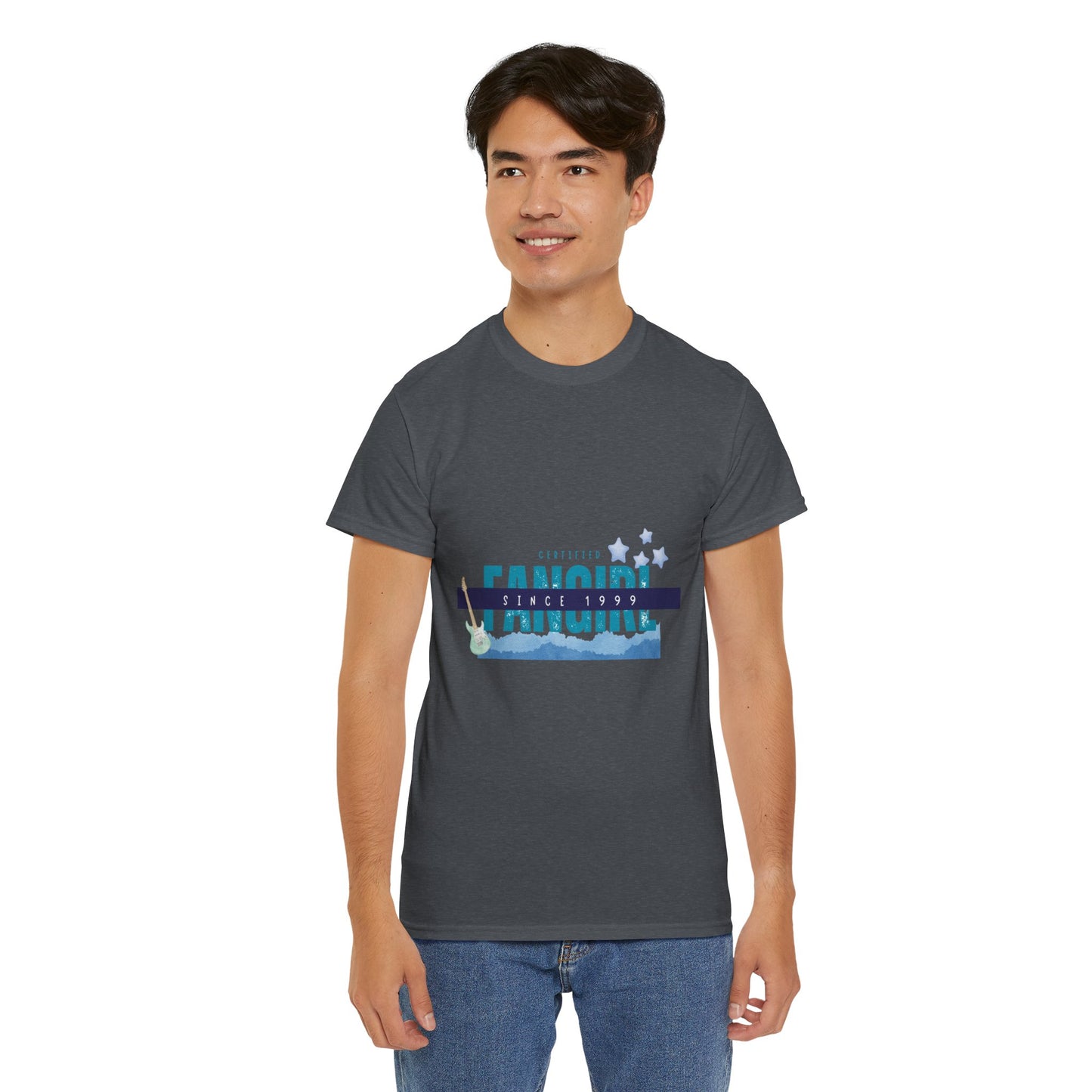Certified Fangirl Since 1999 – Retro Pop Music Tee, Casual Tee, Graphic T-Shirt, Gift for Fans, Summer Wear, Everyday Comfort - Mixtape Hearts