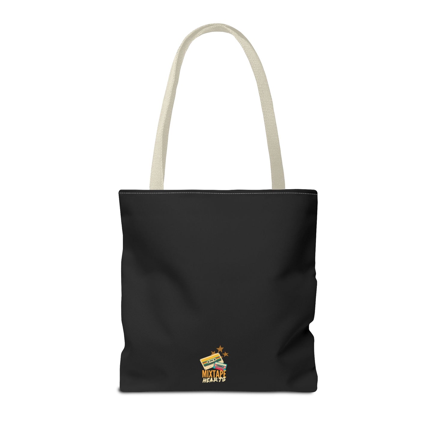 Pop Royalty – Nostalgic Music Tote - Mixtape Hearts