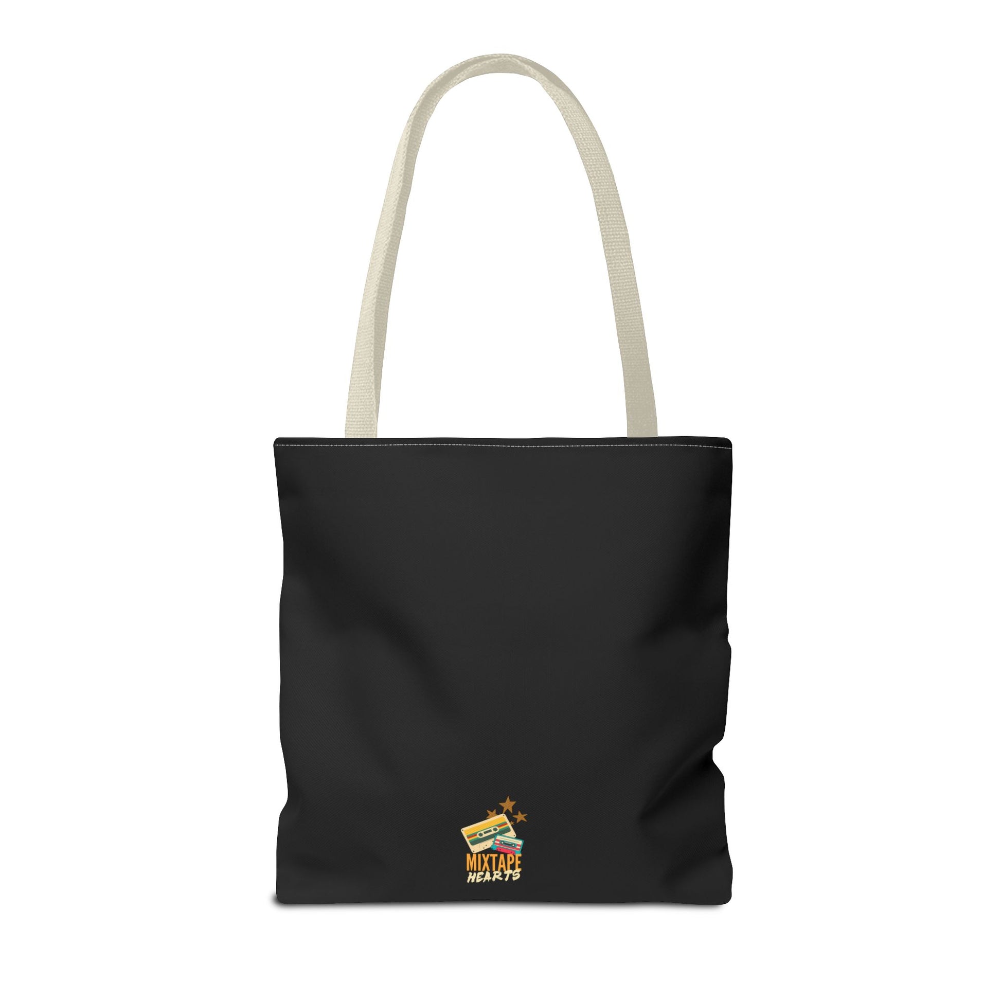 Pop Royalty – Nostalgic Music Tote - Mixtape Hearts