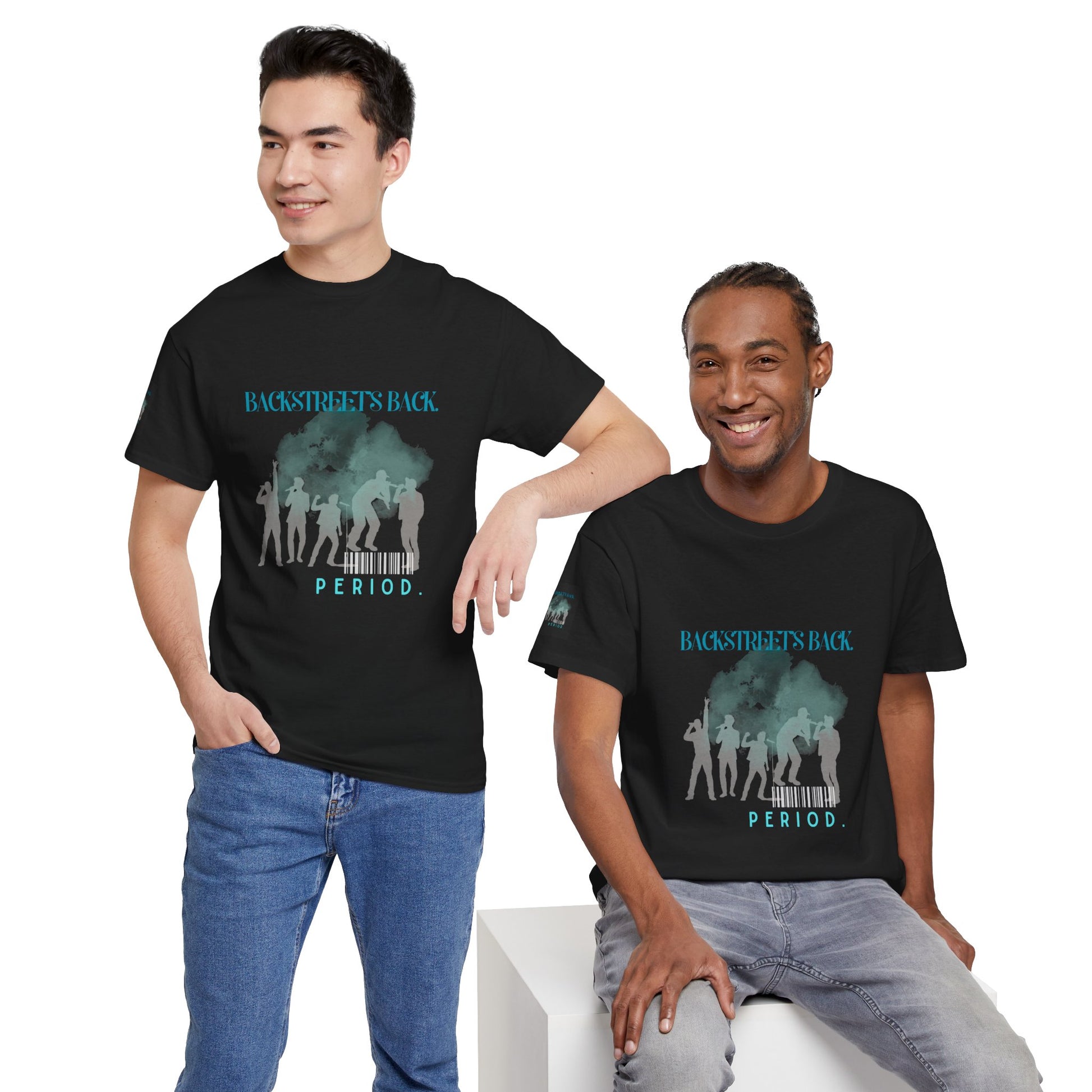 90s Pop Nostalgia Unisex Tee - Backstreet's Back Design - Mixtape Hearts