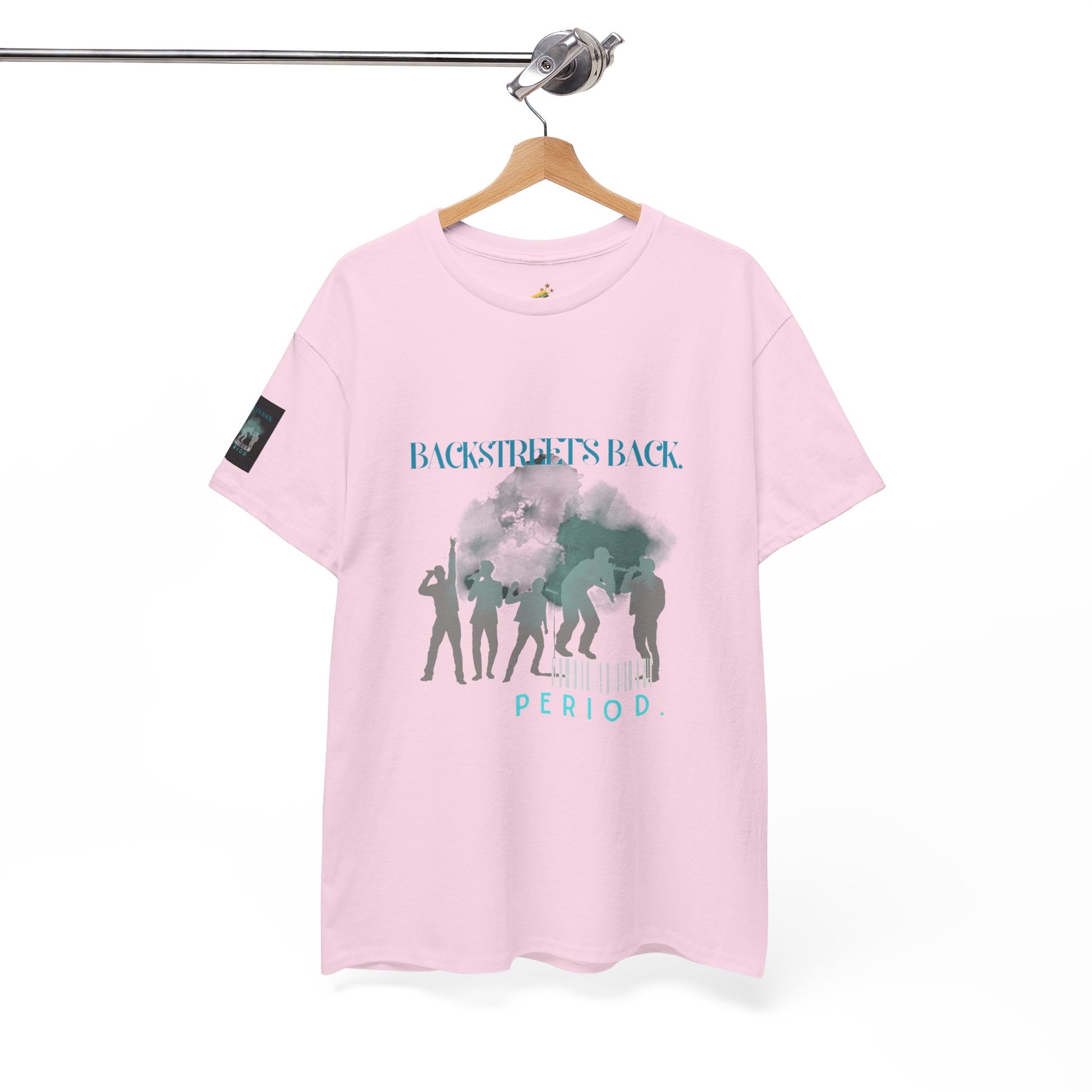 90s Pop Nostalgia Unisex Tee - Backstreet's Back Design - Mixtape Hearts