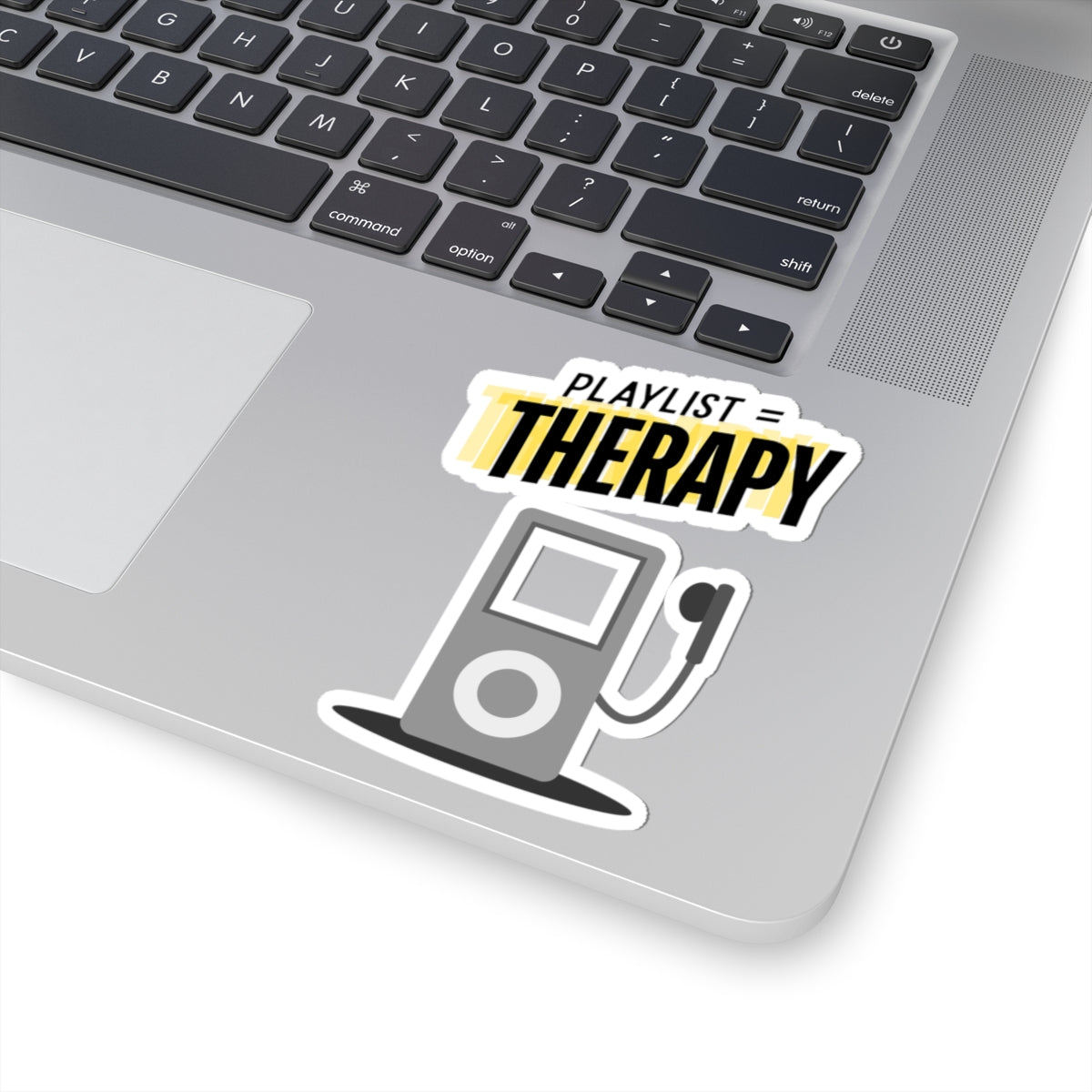 Playlist = Therapy – Kiss-Cut Sticker – Y2K Rebel Sticker– Y2K Attitude Sticker– Emo Pop Nostalgia Sticker– Retro 90s Music Sticker, Retro Music Stickers, Laptop Decor, Gift for Music Lovers, Trendy Stickers, Fun Gift Ideas
