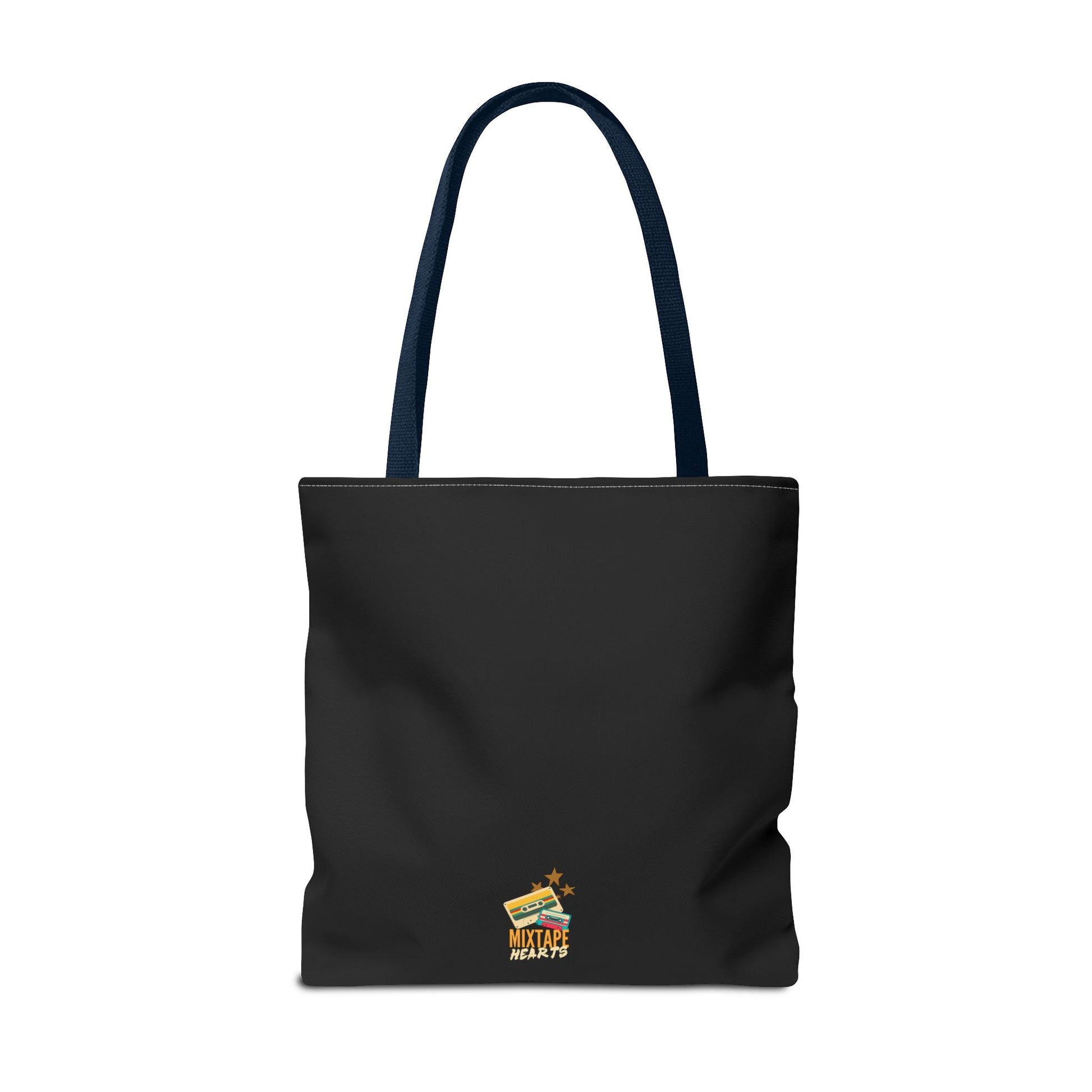 Pop Royalty – Nostalgic Music Tote - Mixtape Hearts