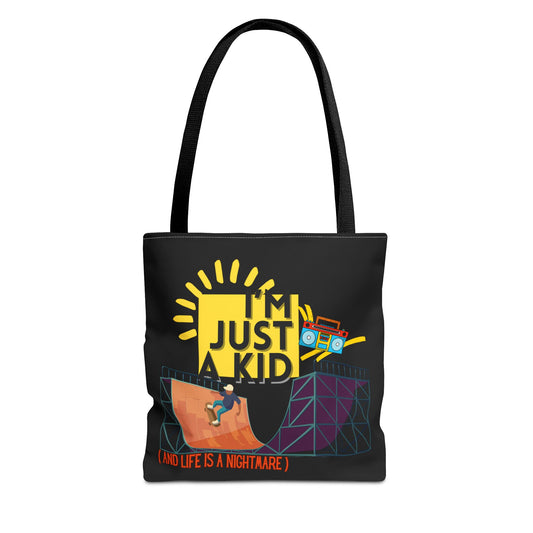 “I’m Just a Kid” Emotional Baggage Tote - Mixtape Hearts
