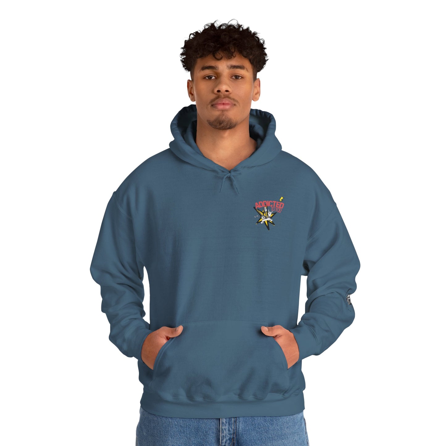 "Addicted to You" – Hoodie for the Lovesick & Lyrical - Addicted to You, Cute Gift for Her, Stylish Streetwear, Cozy Layering Piece, Unique Graphic Hoodie