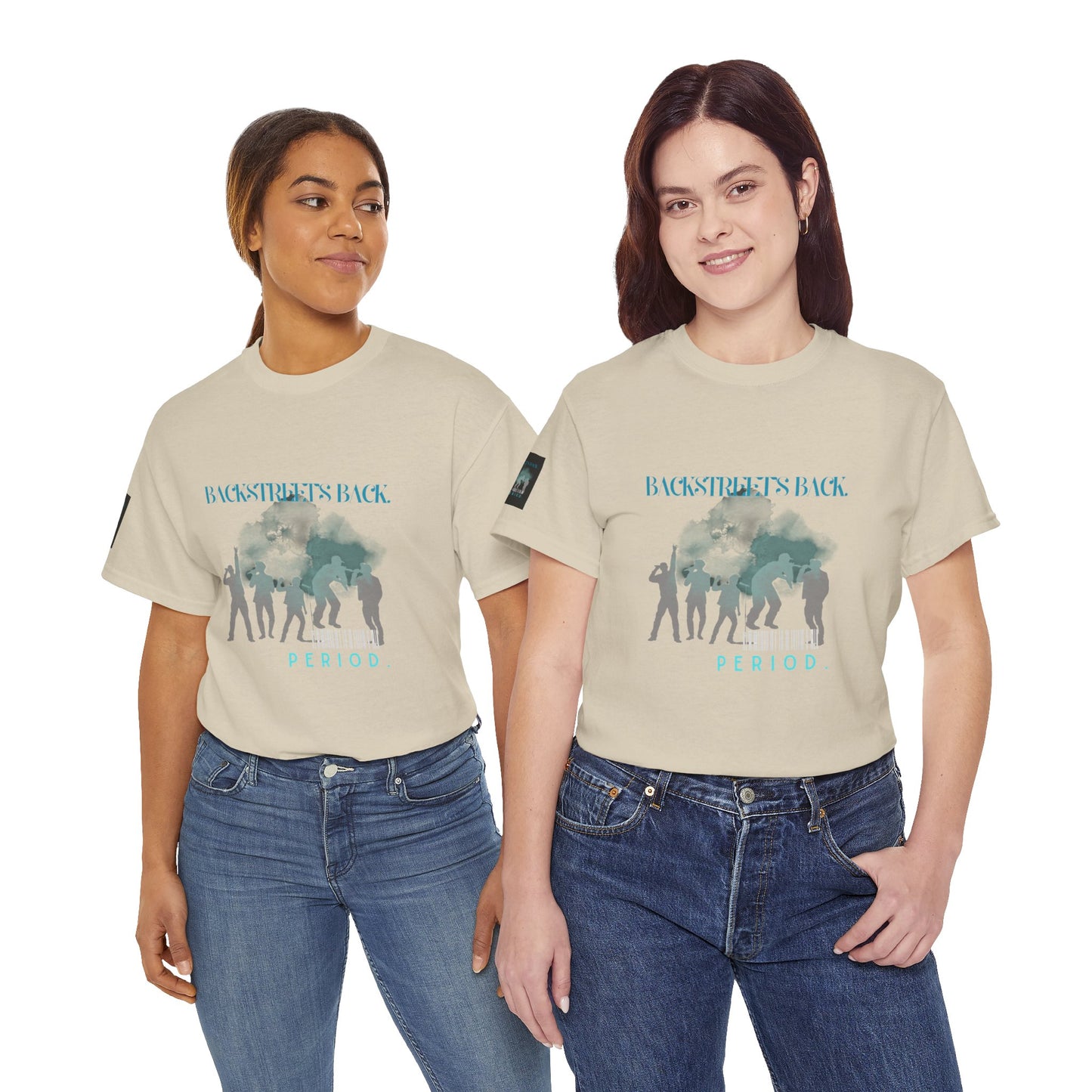 90s Pop Nostalgia Unisex Tee - Backstreet's Back Design - Mixtape Hearts
