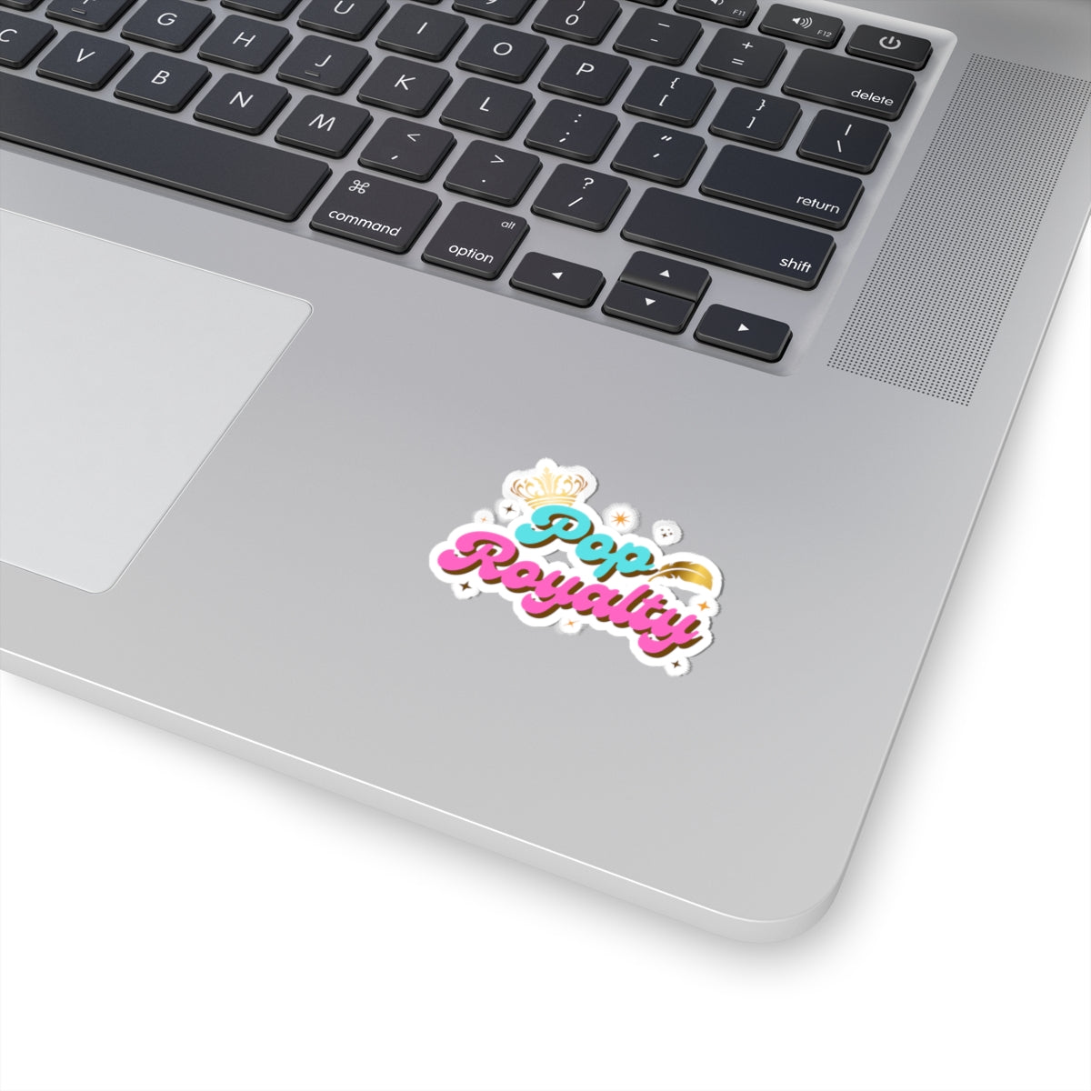 Pop Royalty – Kiss-Cut Sticker– Y2K Attitude Sticker– Emo Pop Nostalgia Sticker– Retro 90s Music Sticker, Retro Music Stickers, Laptop Decor, Gift for Music Lovers, Trendy Stickers, Fun Gift Ideas - Mixtape Hearts