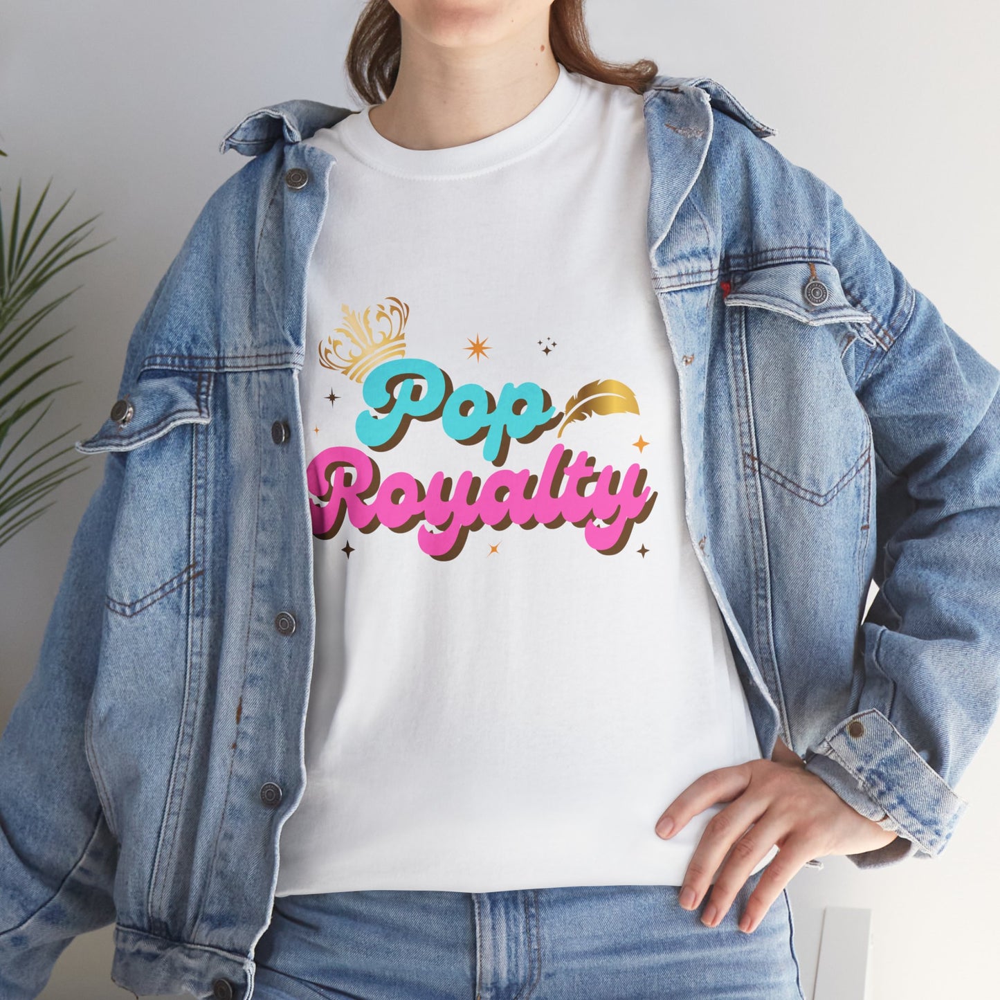 Pop Royalty – Unisex T-Shirt, Retro Pop Music Tee, Casual Tee, Graphic T-Shirt, Gift for Fans, Summer Wear, Everyday Comfort