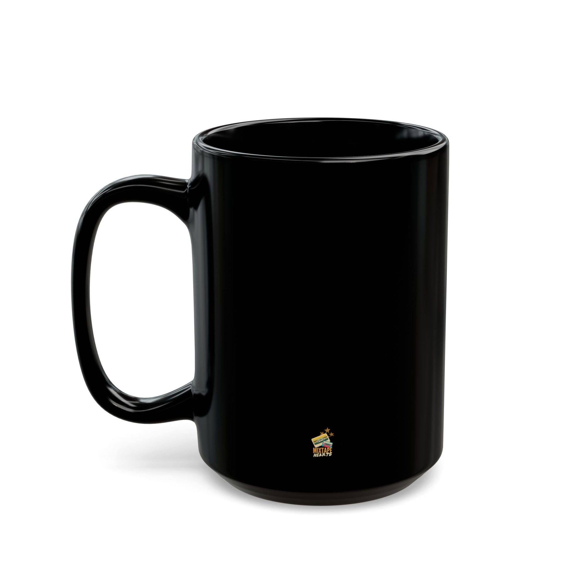 Addicted to You Black Mug - Perfect Gift for Music Lovers, Coffee Enthusiasts, Rock Music Fans, Birthday, Valentine's Day, Home Office Decor - Mixtape Hearts