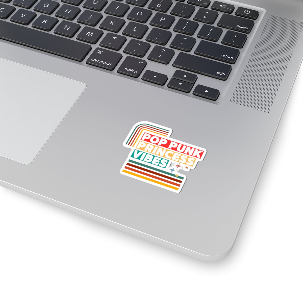 Pop Punk Princess Vibes – Y2K Attitude Sticker– Emo Pop Nostalgia Sticker– Retro 90s Music Sticker, Retro Music Stickers, Laptop Decor, Gift for Music Lovers, Trendy Stickers, Fun Gift Ideas - Mixtape Hearts