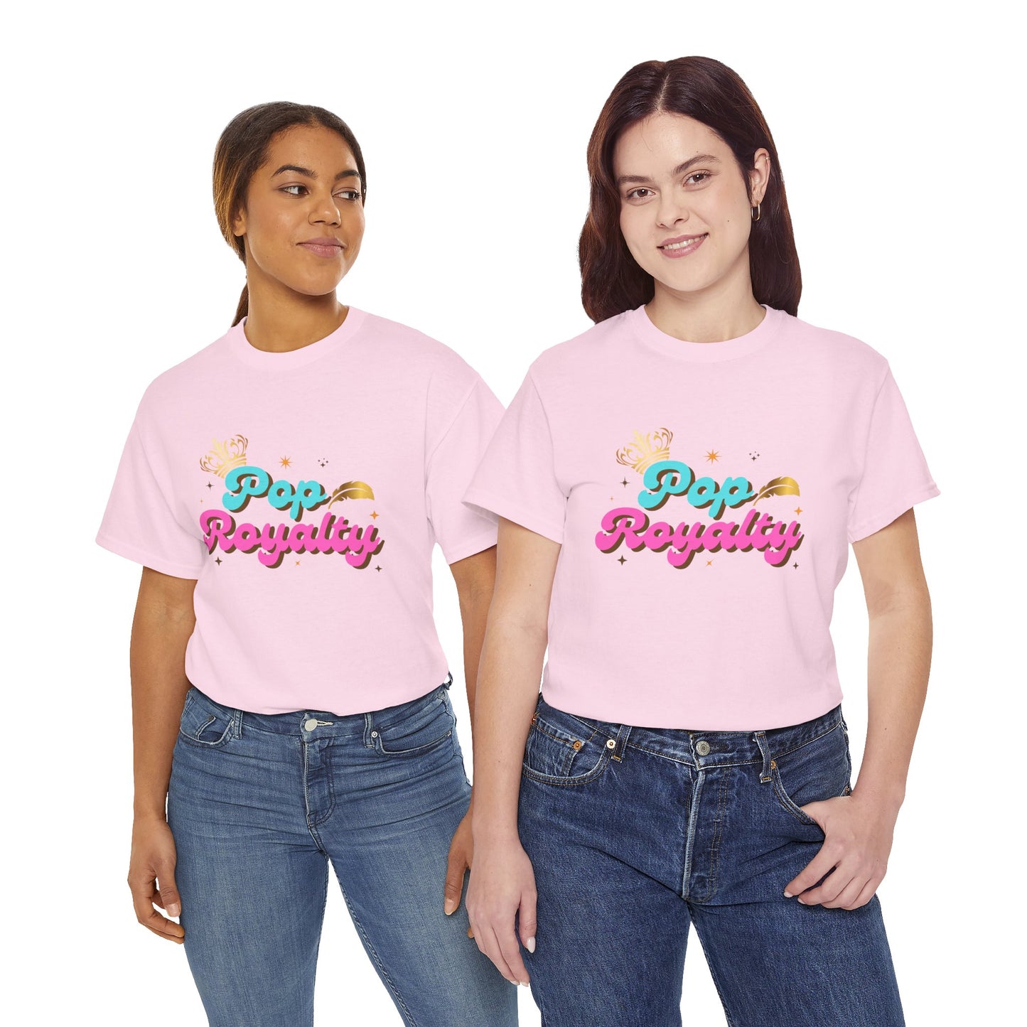 Pop Royalty – Unisex T-Shirt, Retro Pop Music Tee, Casual Tee, Graphic T-Shirt, Gift for Fans, Summer Wear, Everyday Comfort