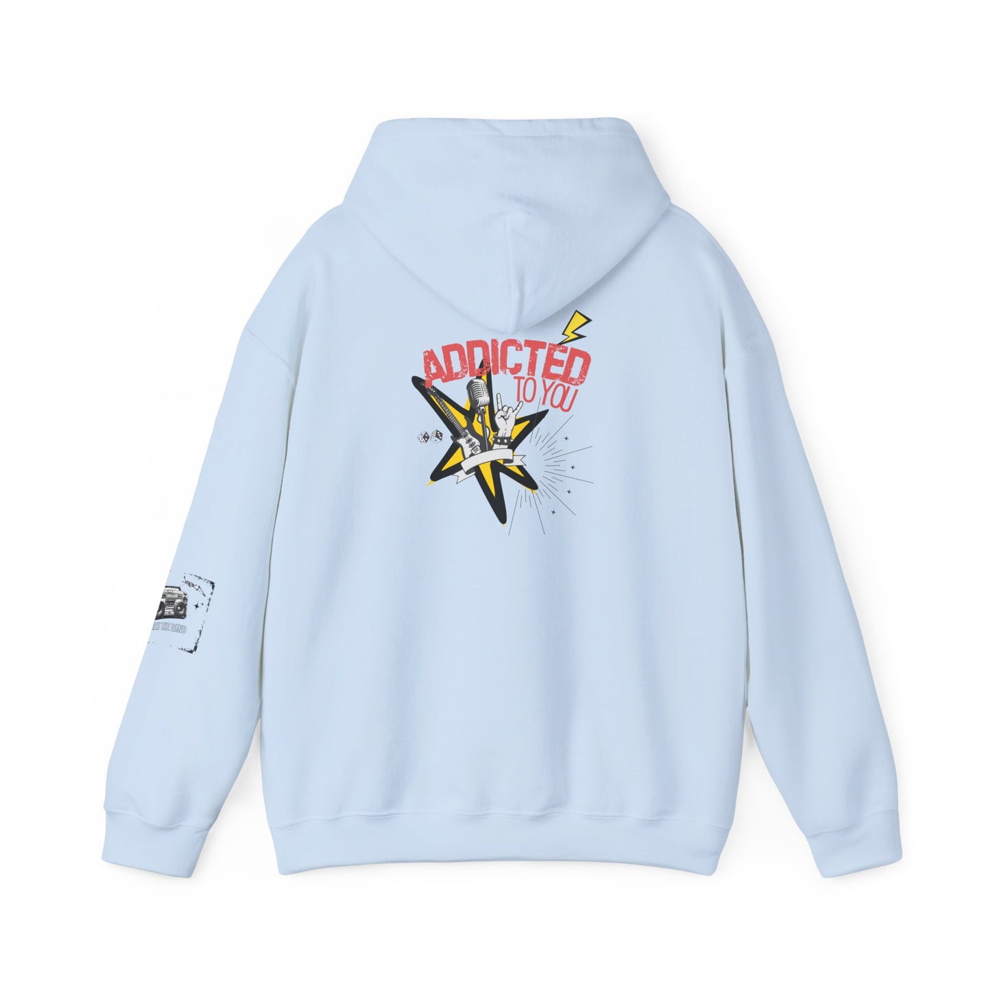 "Addicted to You" – Hoodie for the Lovesick & Lyrical - Addicted to You, Cute Gift for Her, Stylish Streetwear, Cozy Layering Piece, Unique Graphic Hoodie