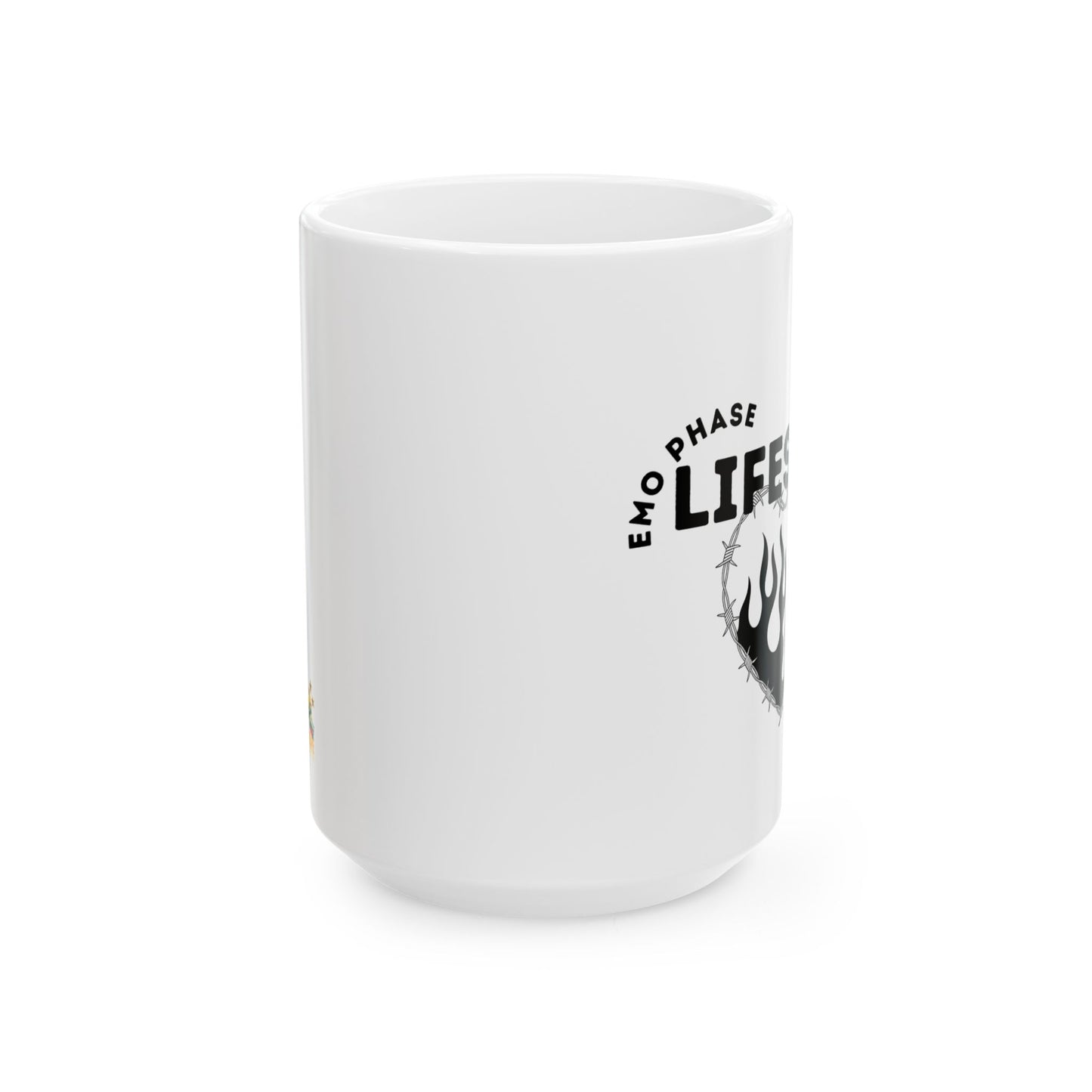 Emo Phase Lifestyle – Ceramic Mug – Nostalgic Boyband Mug – Nostalgic Boyband Mug - Unique Gift for Music Lovers, Coffee Cup, Tea Mug, Personalized Gift, Musician's Essential - Mixtape Hearts
