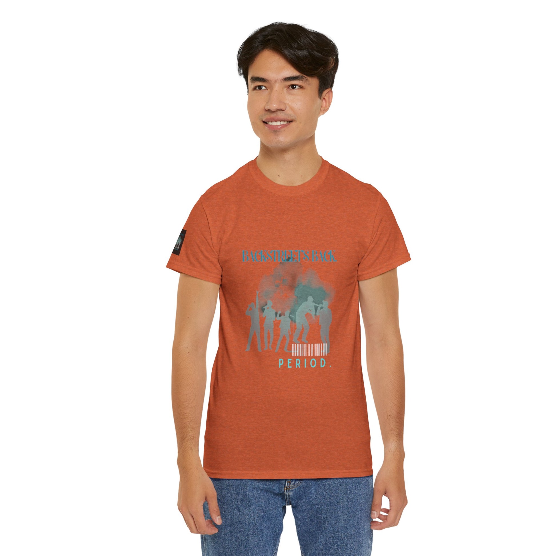 90s Pop Nostalgia Unisex Tee - Backstreet's Back Design - Mixtape Hearts