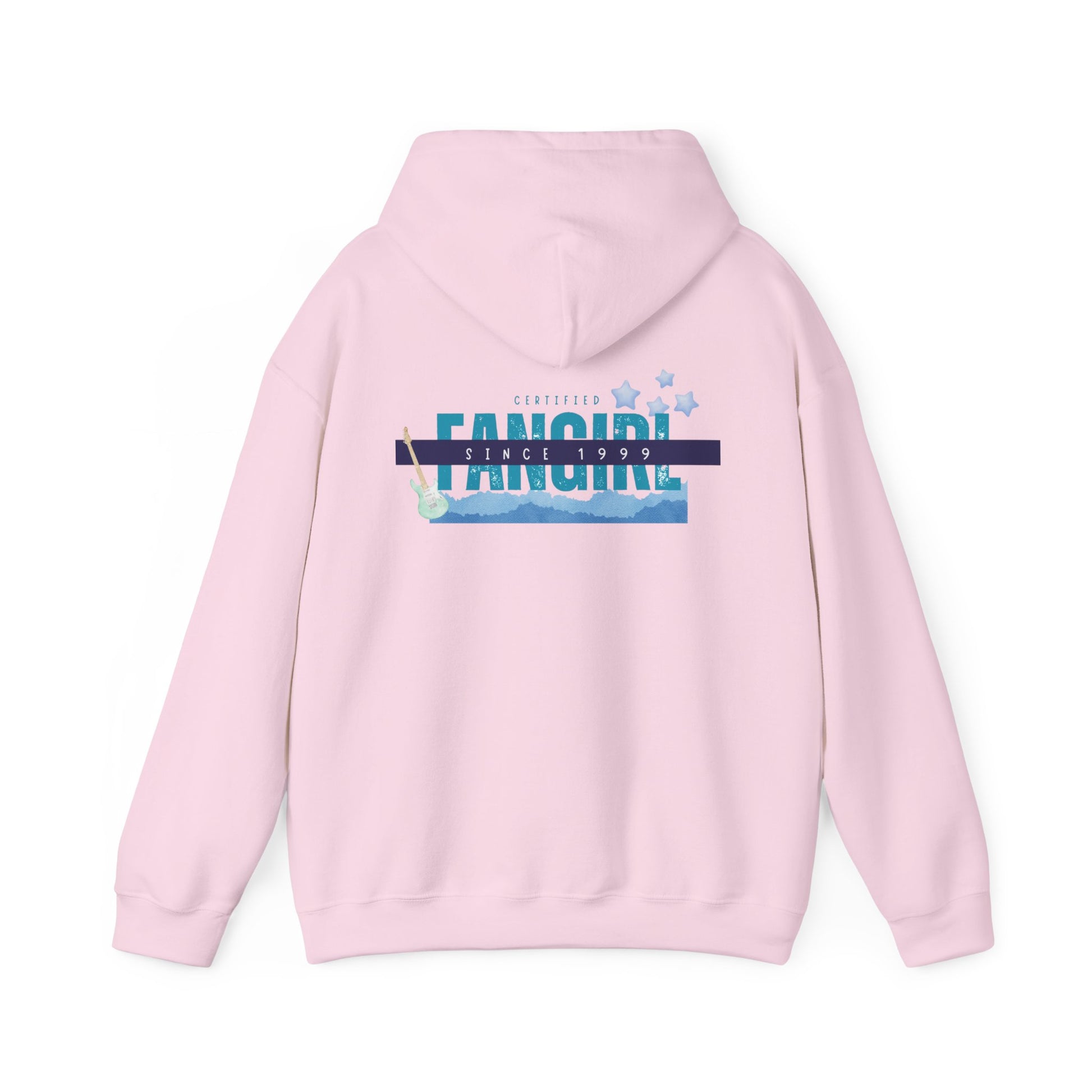 Certified Fangirl Since 1999 – Cozy Retro Hoodie – Stylish Streetwear, Cozy Layering Piece, Unique Graphic Hoodie - Mixtape Hearts