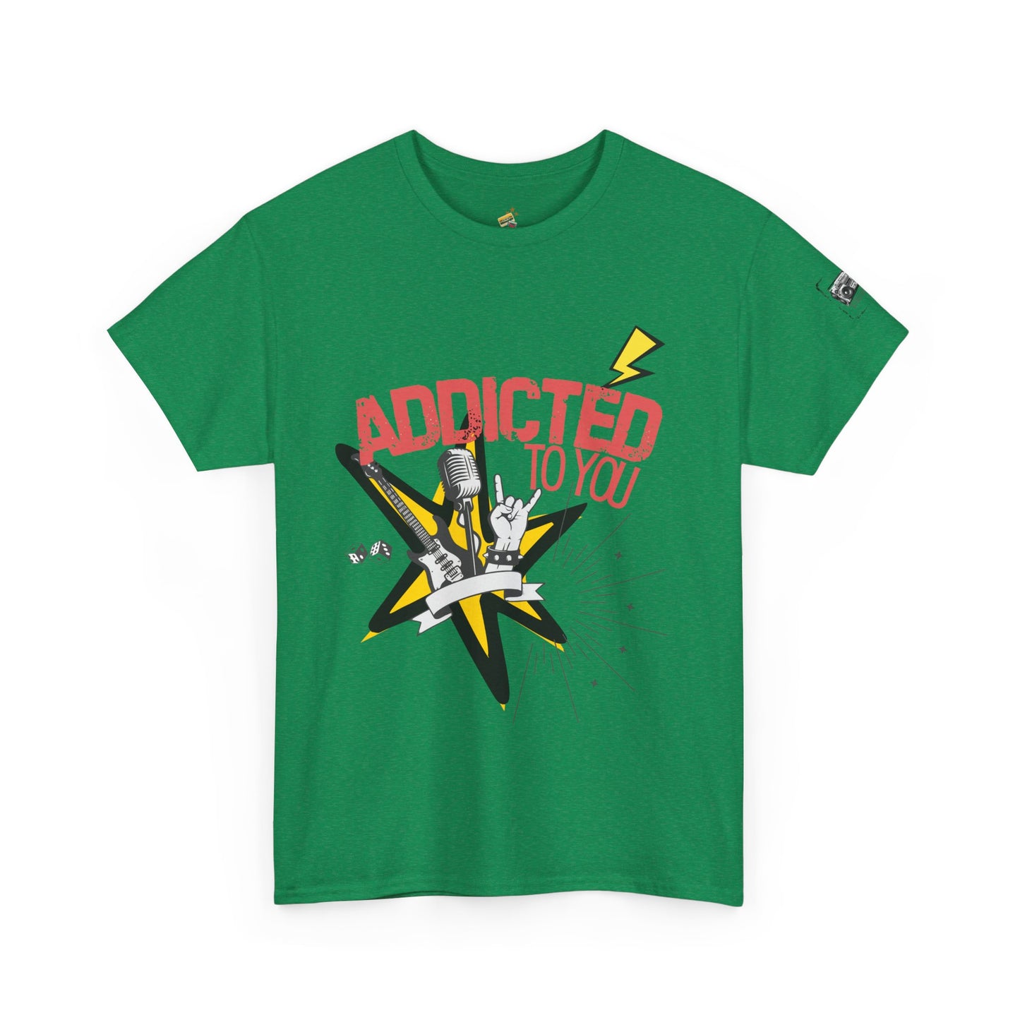 "Addicted to You" – Sad Songs & Soft Cotton Tee | Casual Graphic Tee, Gift for Music Lovers, Trendy Streetwear, Comfortable Everyday Wear, [...] - Mixtape Hearts