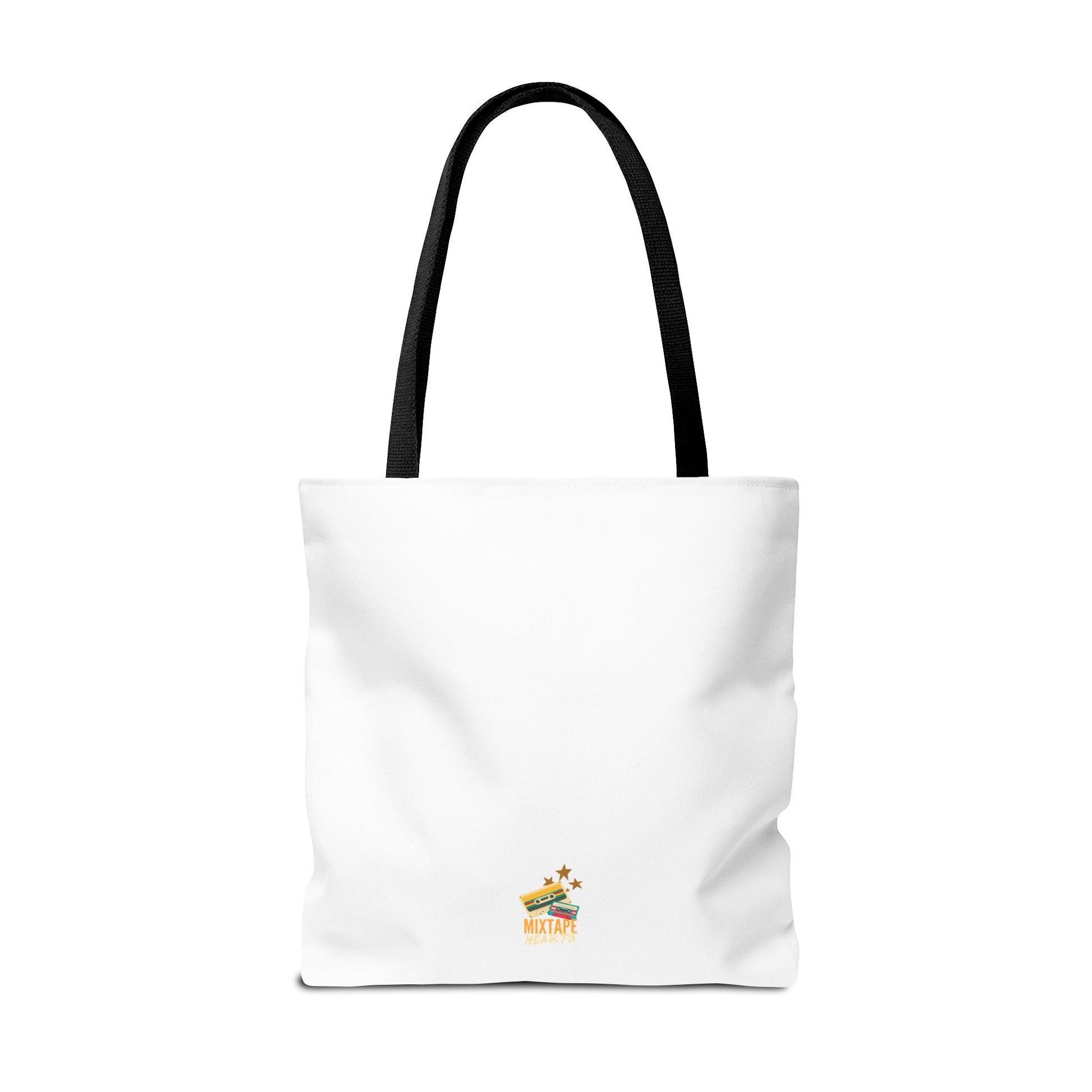 My Playlist Was My Diary – Emotional Era Tote Bag - AOP, Fun and Stylish, Perfect for Music Lovers, Gift for Friends, Everyday Use, Beach Bag, Eco-Friendly - Mixtape Hearts