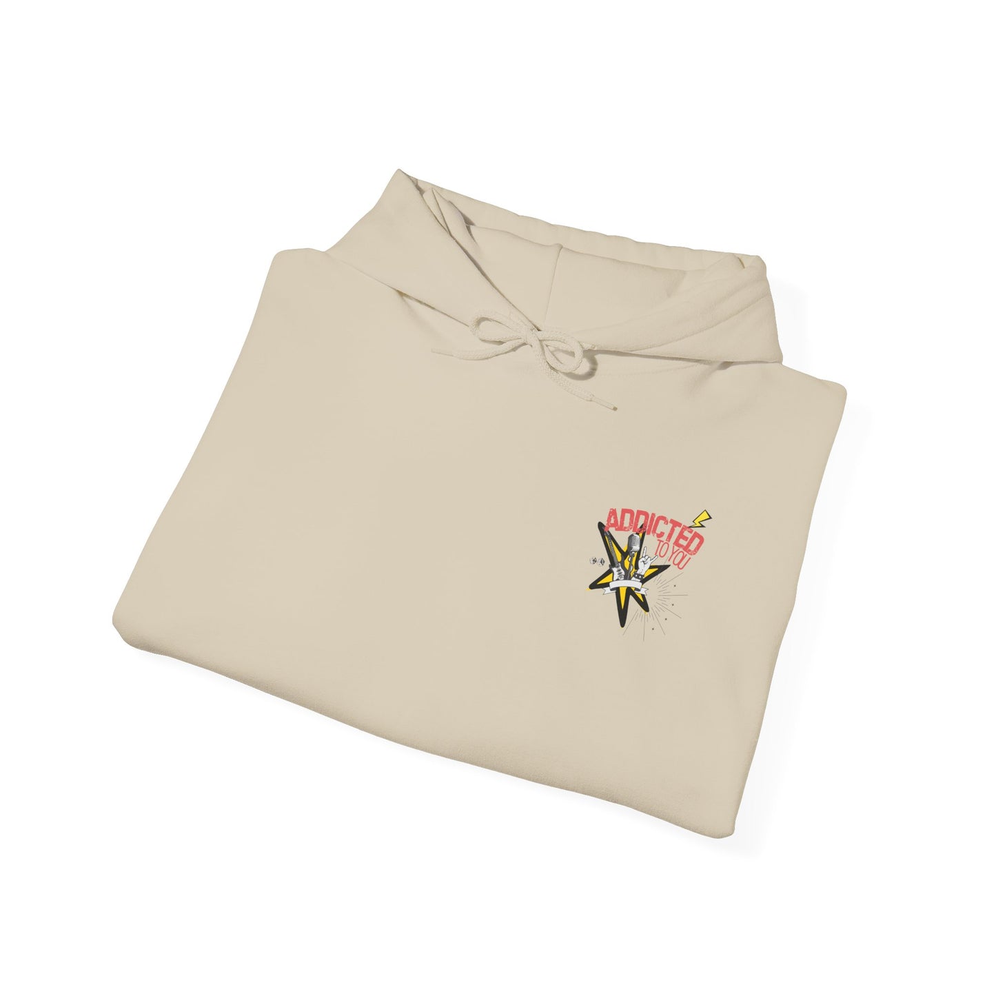"Addicted to You" – Hoodie for the Lovesick & Lyrical - Addicted to You, Cute Gift for Her, Stylish Streetwear, Cozy Layering Piece, Unique Graphic Hoodie