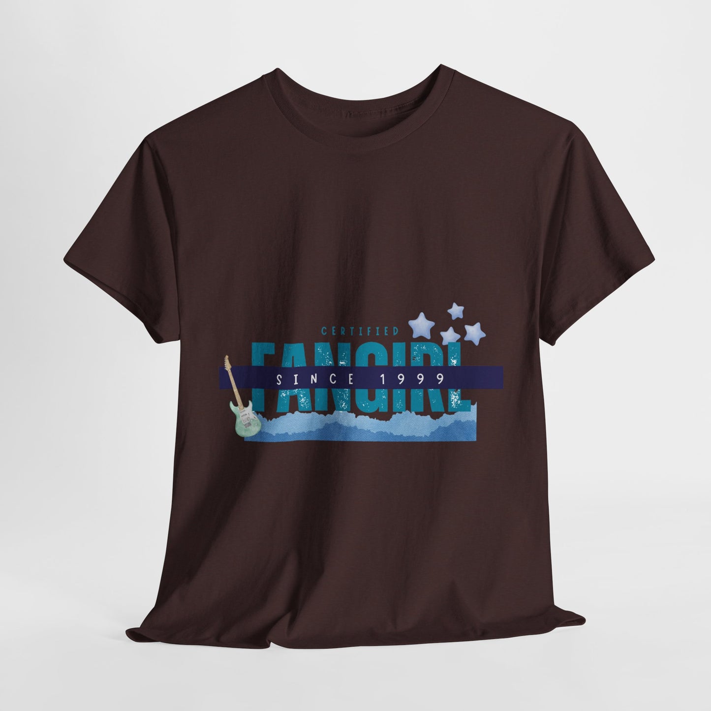 Certified Fangirl Since 1999 – Retro Pop Music Tee, Casual Tee, Graphic T-Shirt, Gift for Fans, Summer Wear, Everyday Comfort - Mixtape Hearts