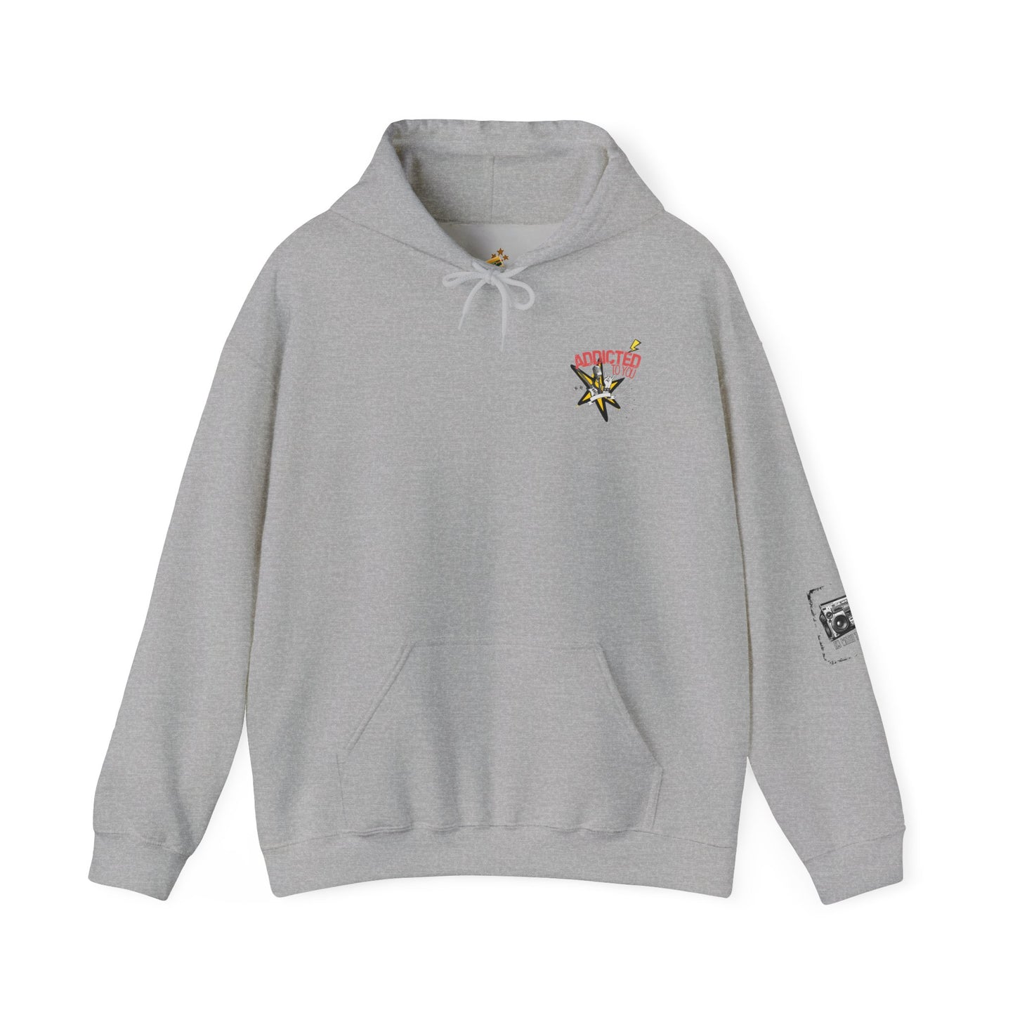 "Addicted to You" – Hoodie for the Lovesick & Lyrical - Addicted to You, Cute Gift for Her, Stylish Streetwear, Cozy Layering Piece, Unique Graphic Hoodie