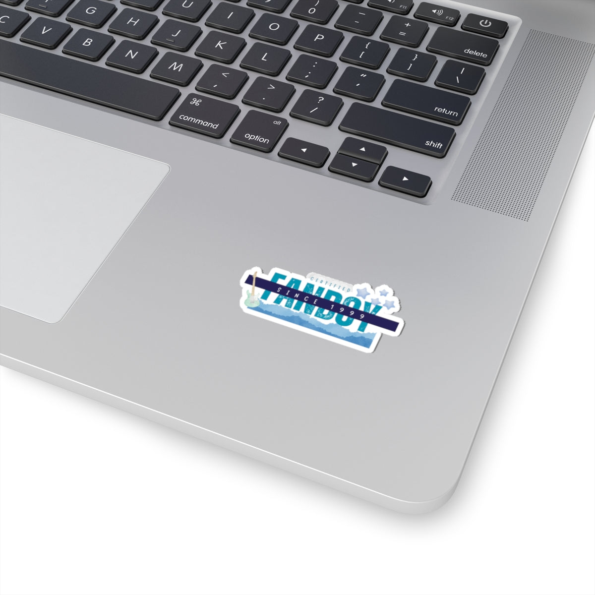 Certified Fanboy Since 1999 – Vinyl Kiss-Cut Sticker, Cute Stickers for Music Lovers, Sticker for Laptops, Fun Gifts for Fans, Customizable Decor - Mixtape Hearts