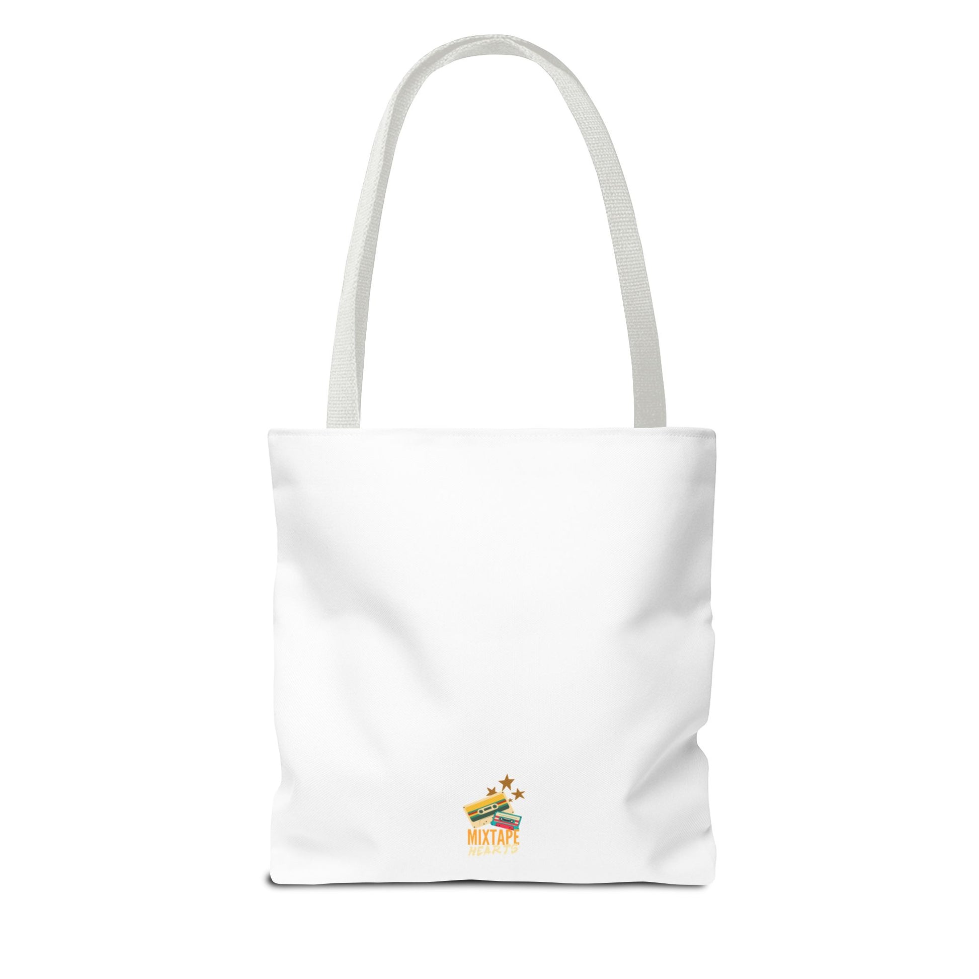 “I’m Just a Kid” Emotional Baggage Tote, Fun Kids Tote, Birthday Gift, School Bag, Everyday Essentials, AOP Design - Mixtape Hearts