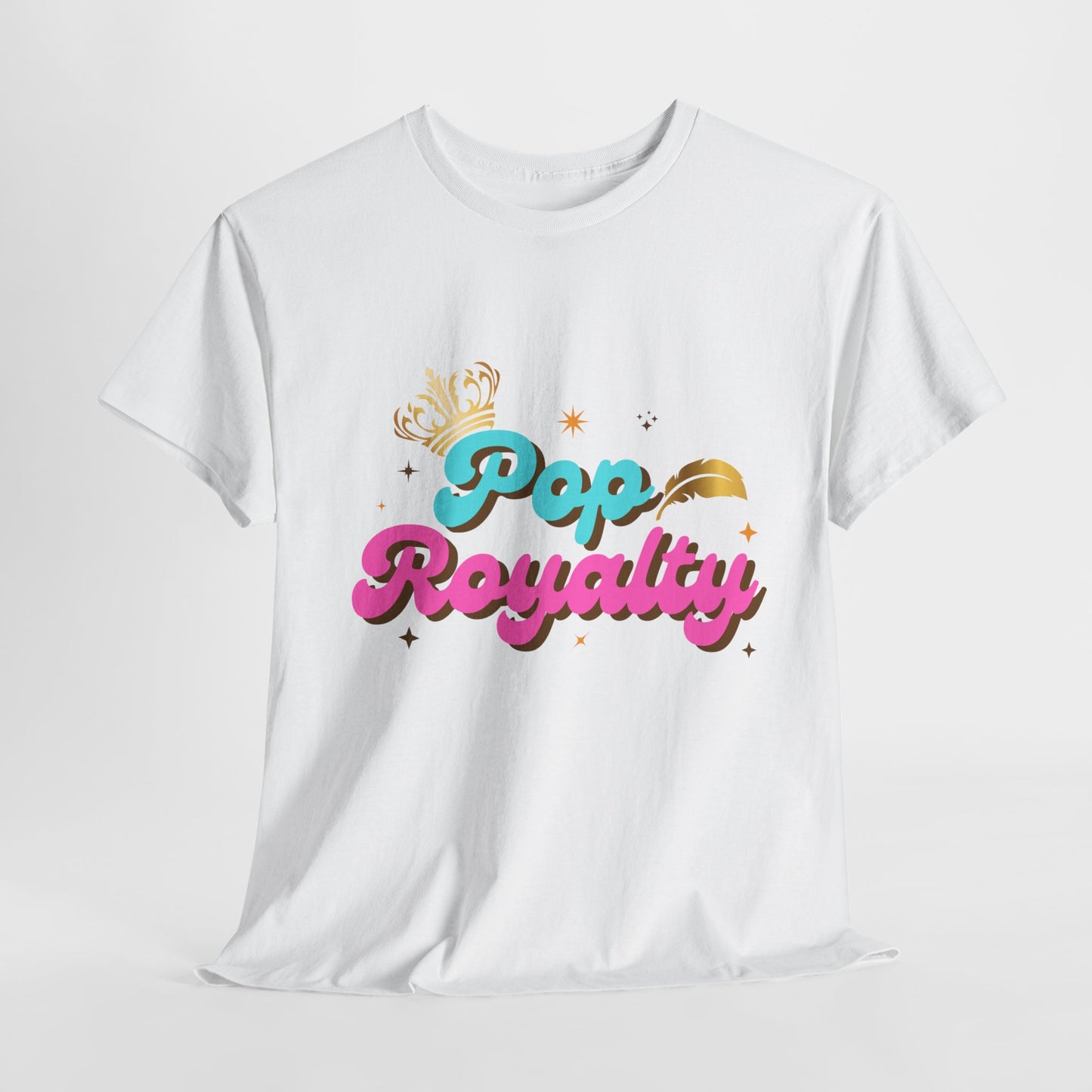 Pop Royalty – Unisex T-Shirt, Retro Pop Music Tee, Casual Tee, Graphic T-Shirt, Gift for Fans, Summer Wear, Everyday Comfort